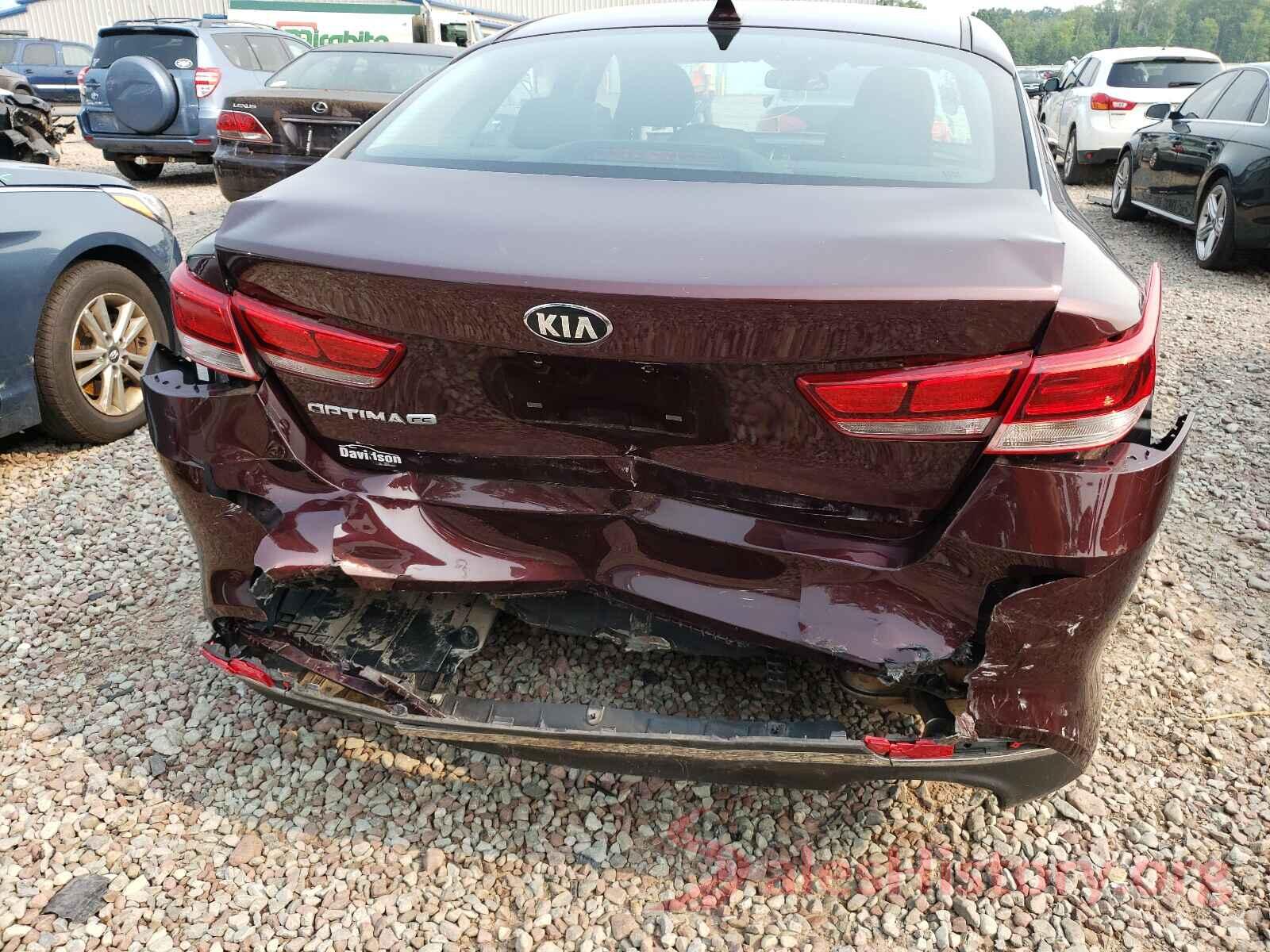 5XXGT4L34GG089499 2016 KIA OPTIMA