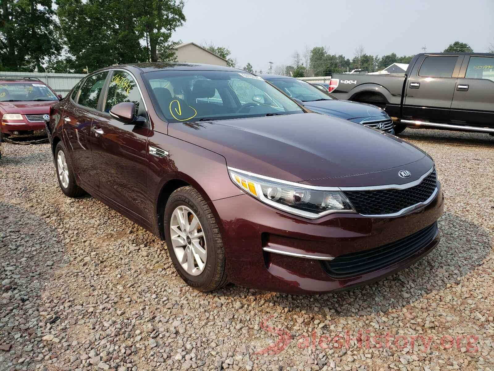 5XXGT4L34GG089499 2016 KIA OPTIMA