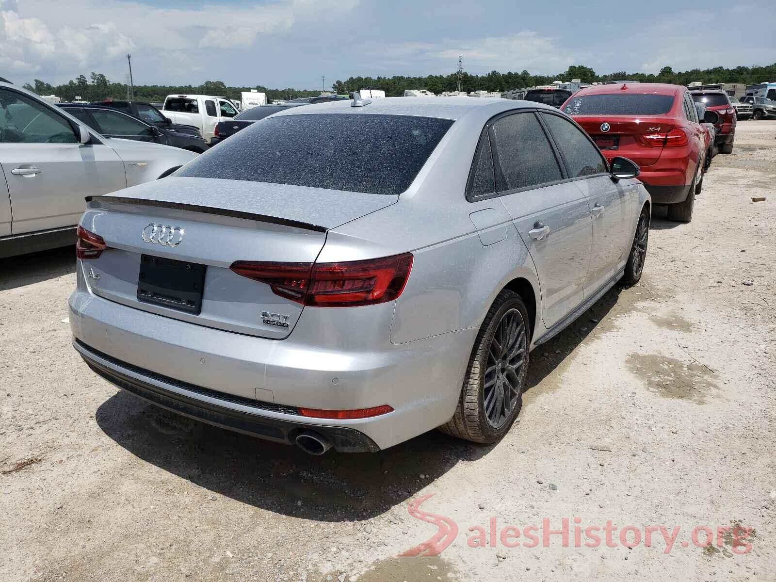 WAUENAF45JA105407 2018 AUDI A4