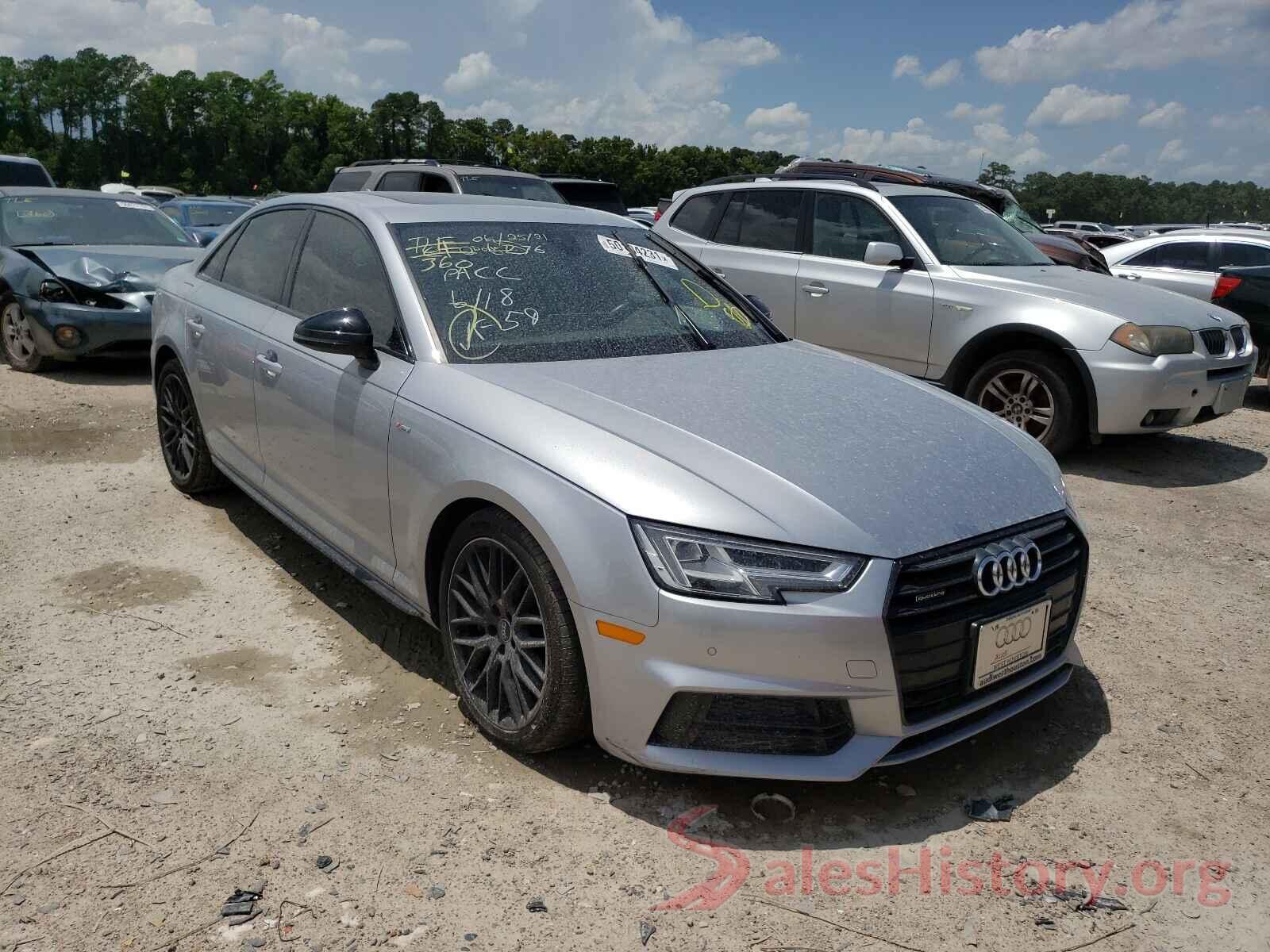 WAUENAF45JA105407 2018 AUDI A4