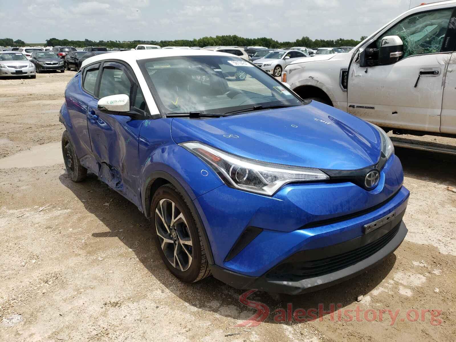 NMTKHMBX6JR037067 2018 TOYOTA C-HR