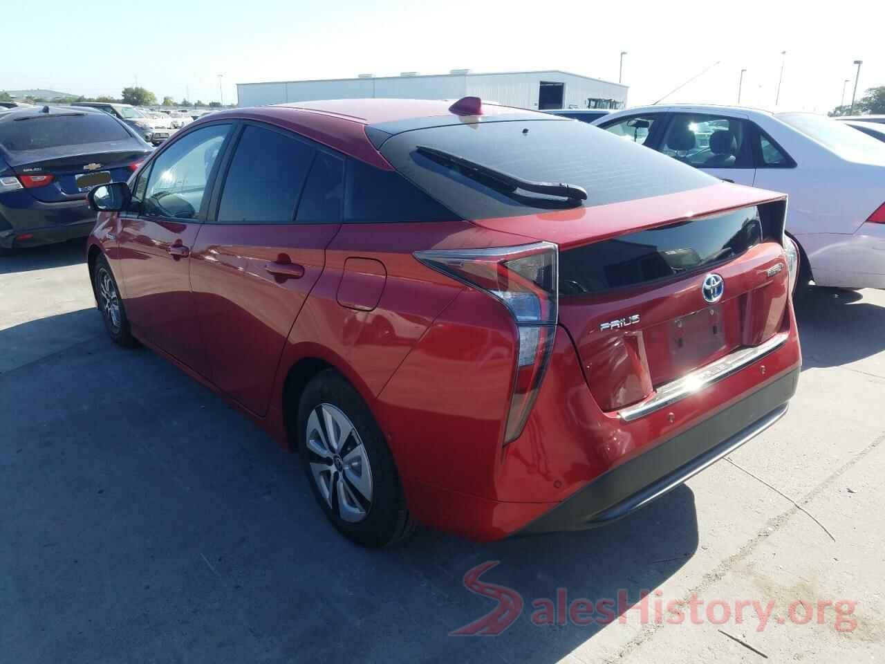 JTDKARFU0G3526383 2016 TOYOTA PRIUS