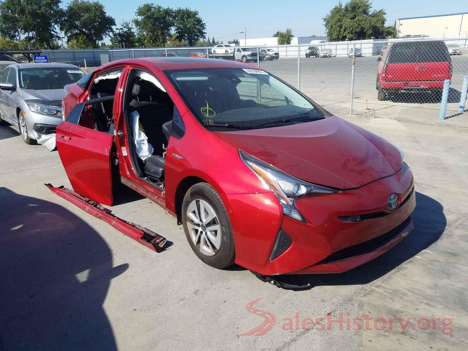 JTDKARFU0G3526383 2016 TOYOTA PRIUS