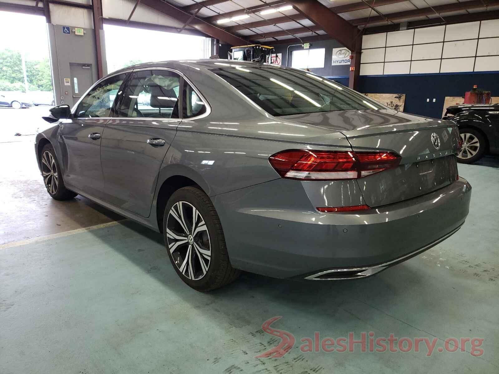 1VWCA7A32LC015577 2020 VOLKSWAGEN PASSAT