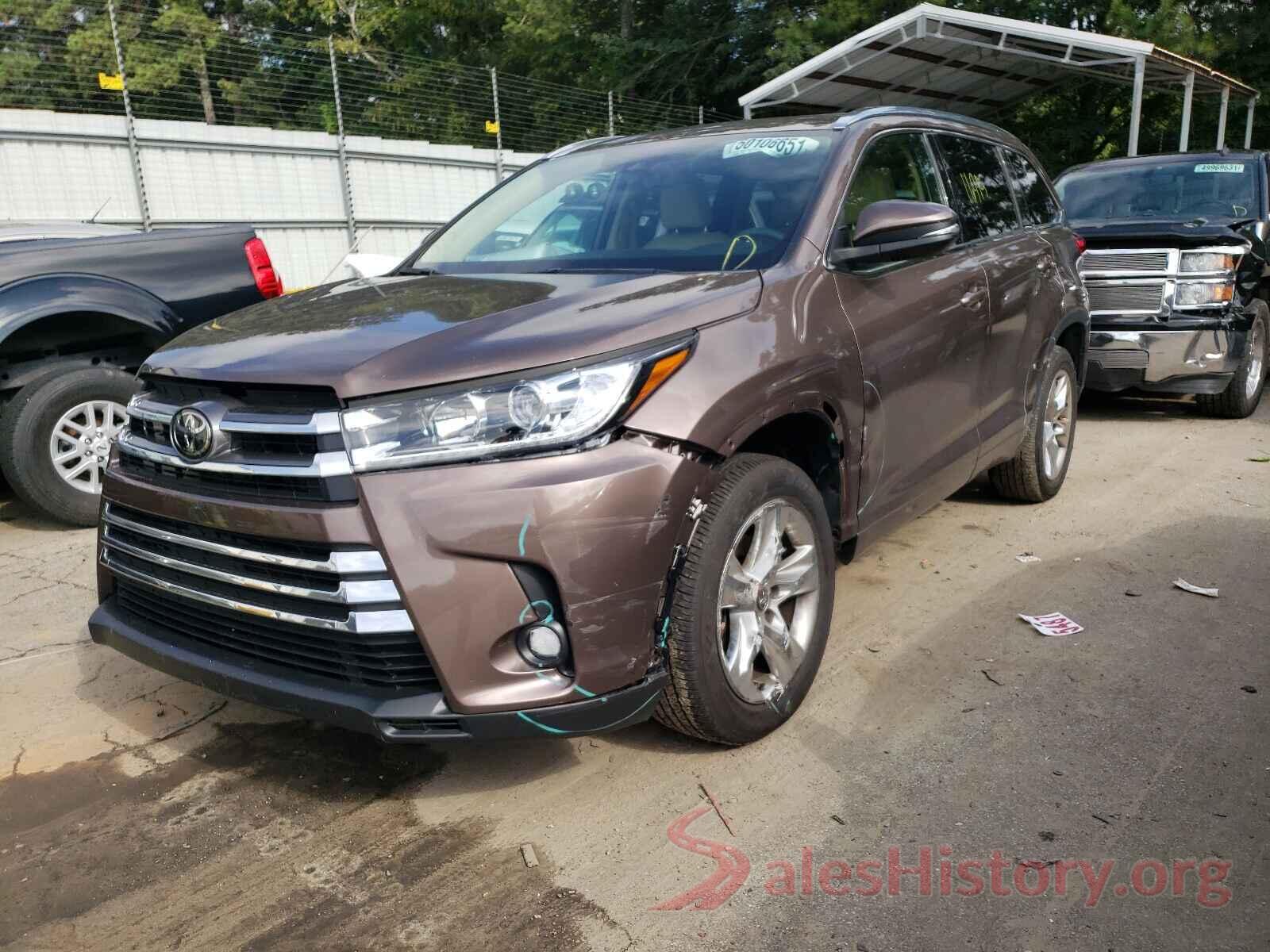 5TDYZRFH8KS302663 2019 TOYOTA HIGHLANDER