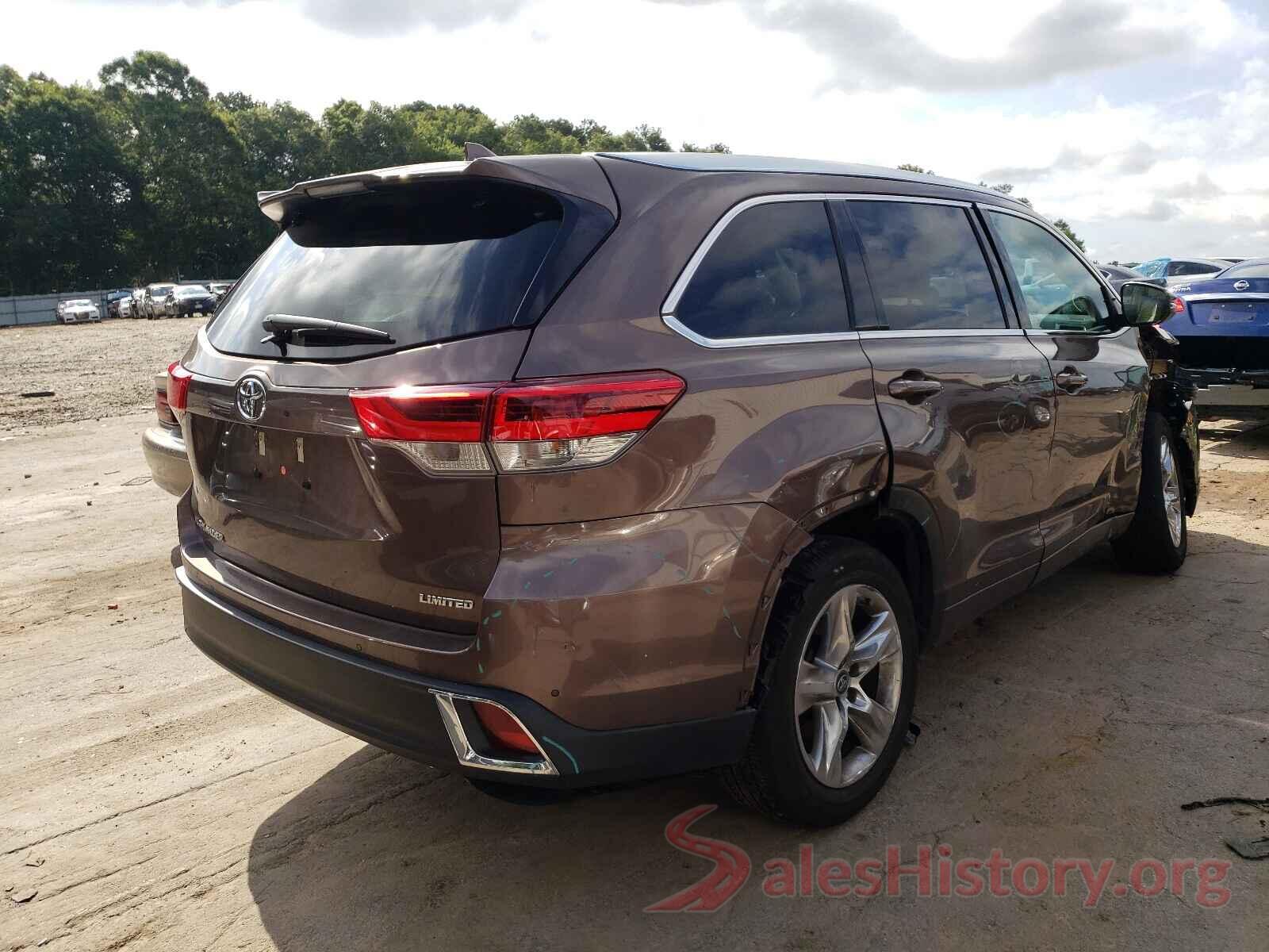 5TDYZRFH8KS302663 2019 TOYOTA HIGHLANDER