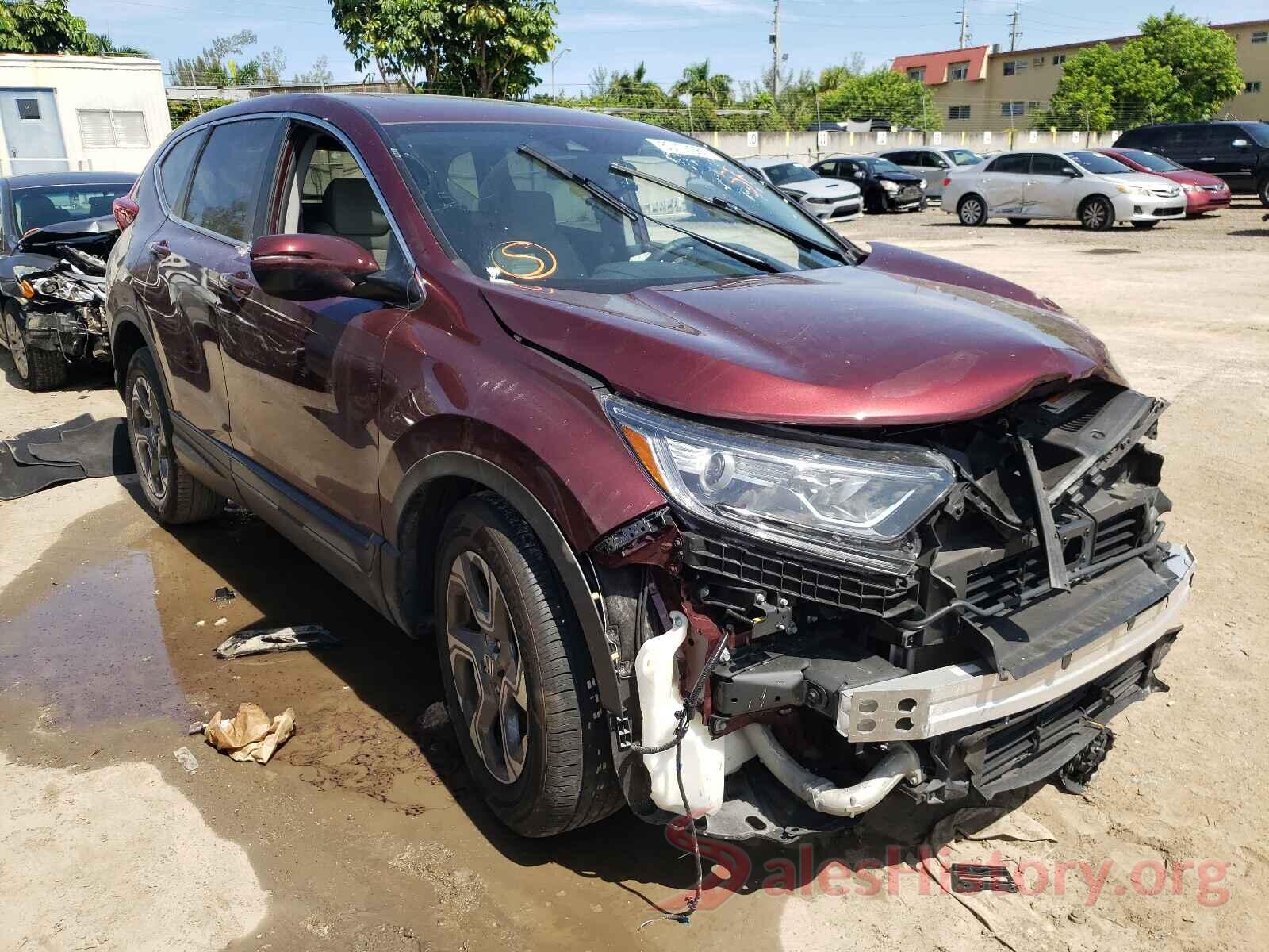 2HKRW1H50KH507918 2019 HONDA CRV