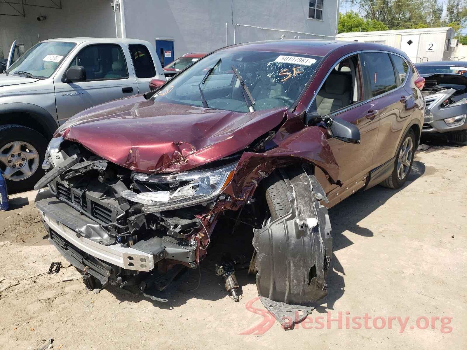 2HKRW1H50KH507918 2019 HONDA CRV