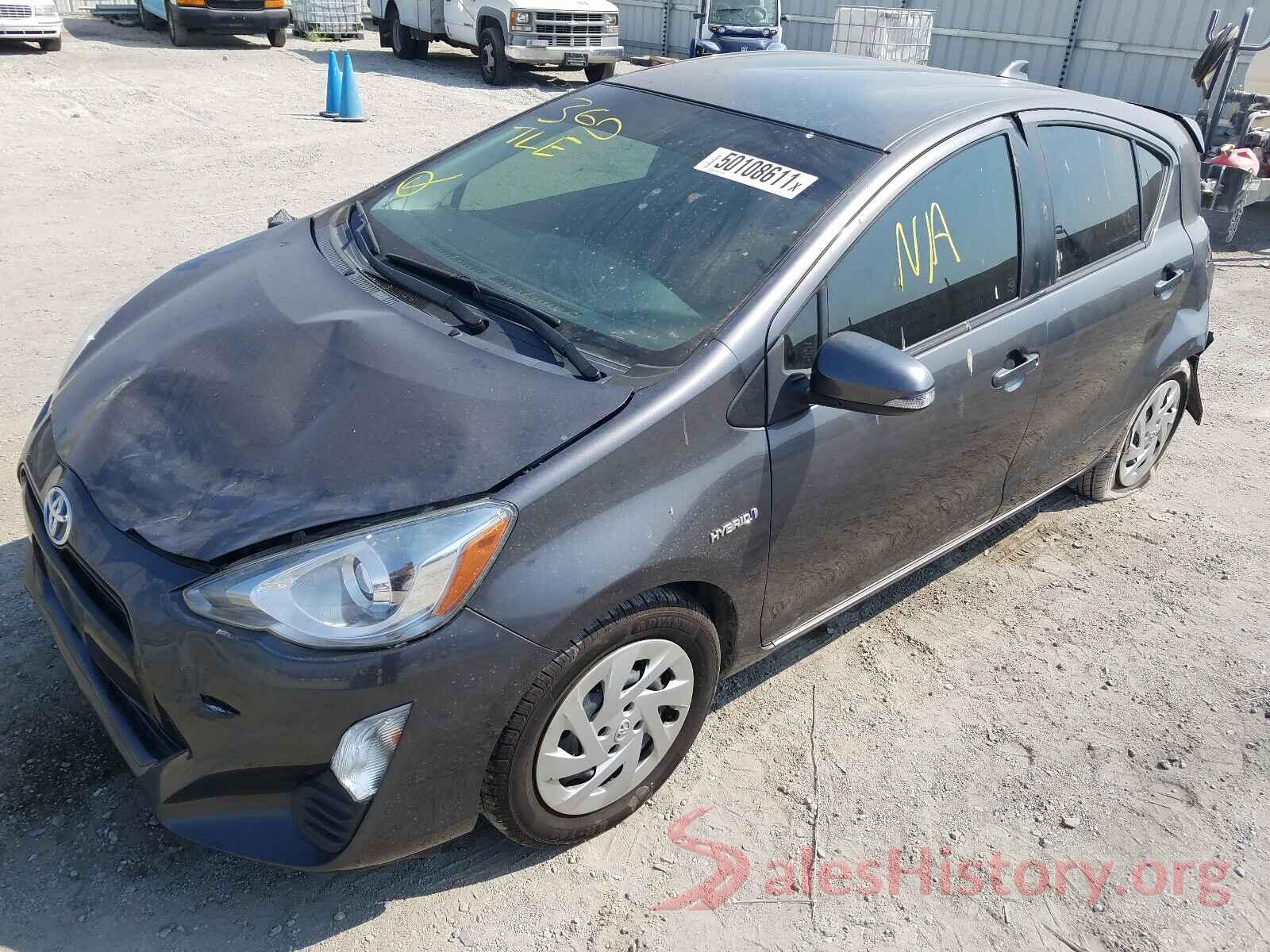 JTDKDTB33G1128484 2016 TOYOTA PRIUS