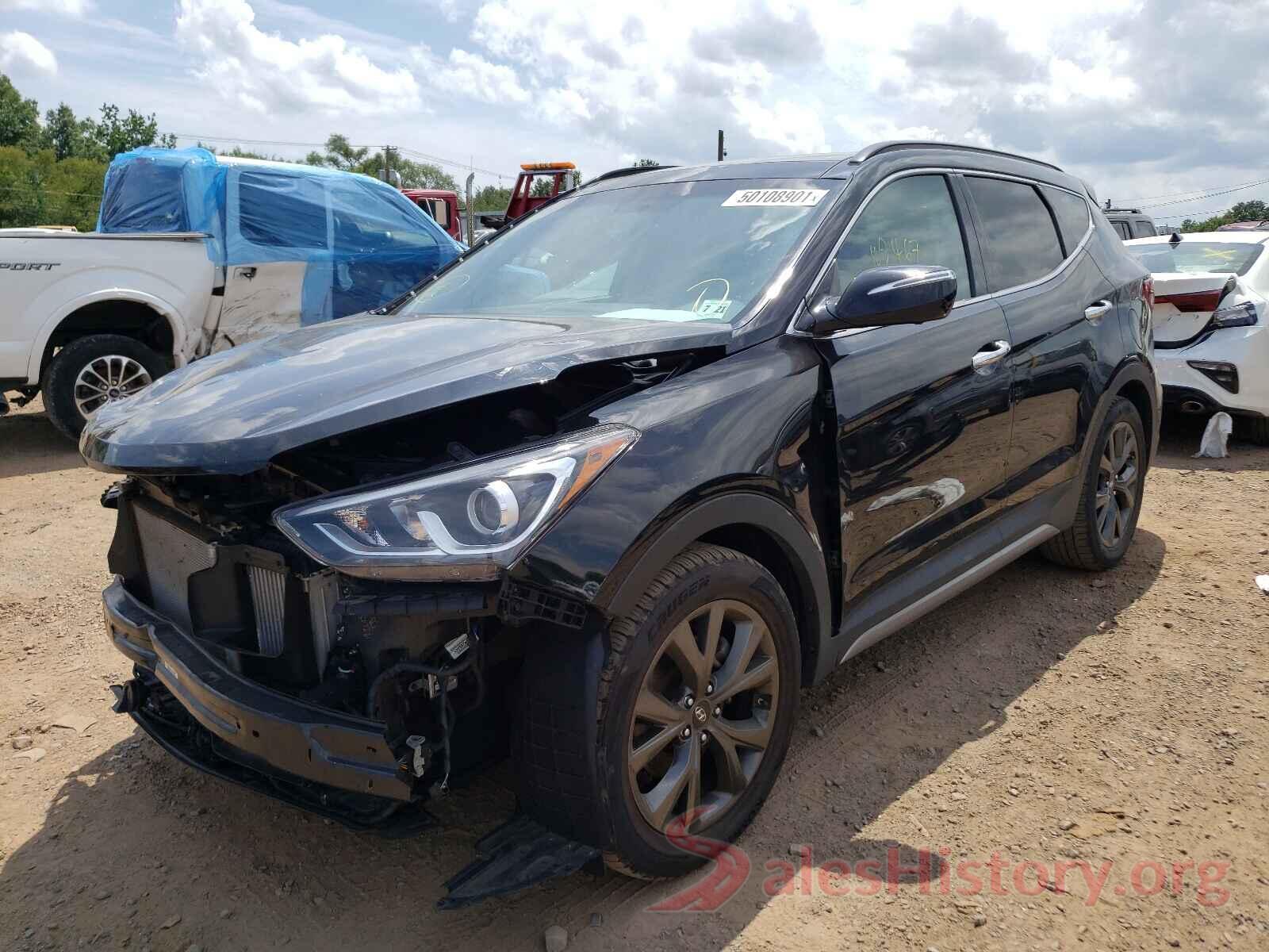 5XYZWDLA5HG384770 2017 HYUNDAI SANTA FE