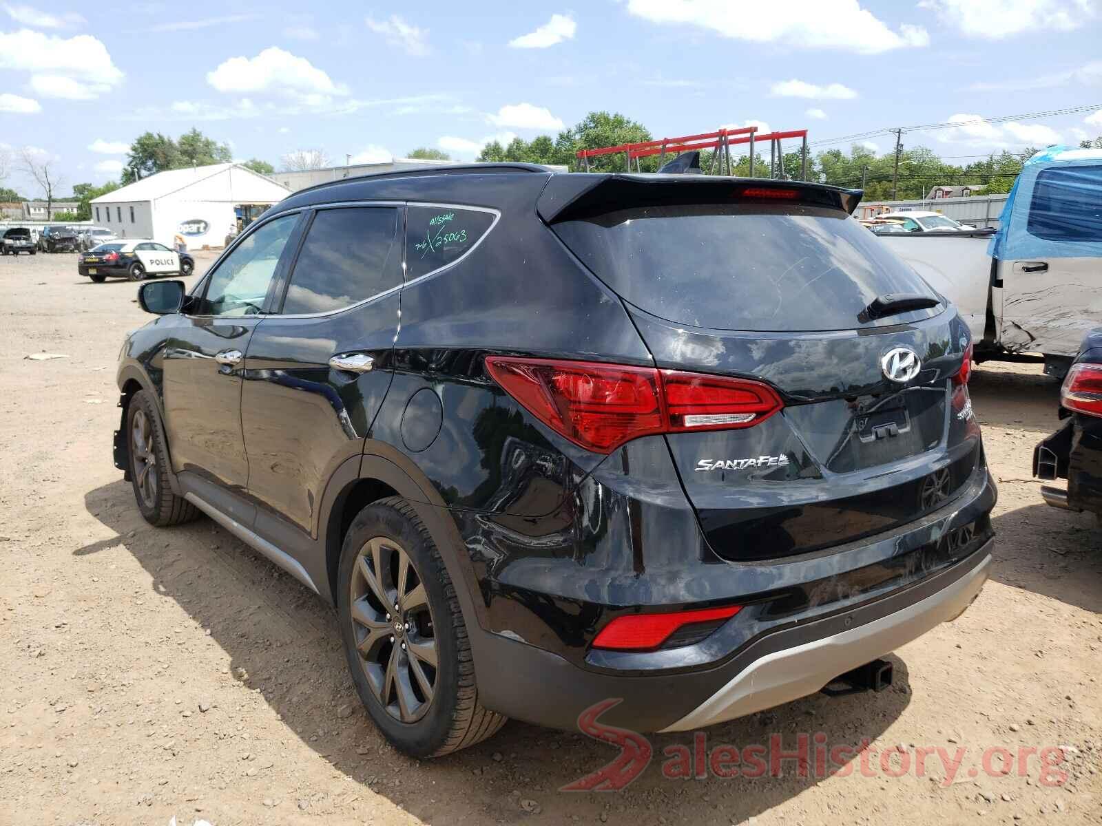 5XYZWDLA5HG384770 2017 HYUNDAI SANTA FE