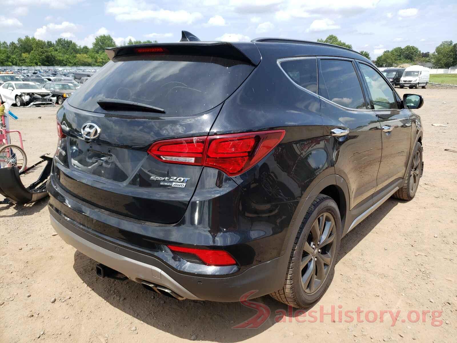 5XYZWDLA5HG384770 2017 HYUNDAI SANTA FE