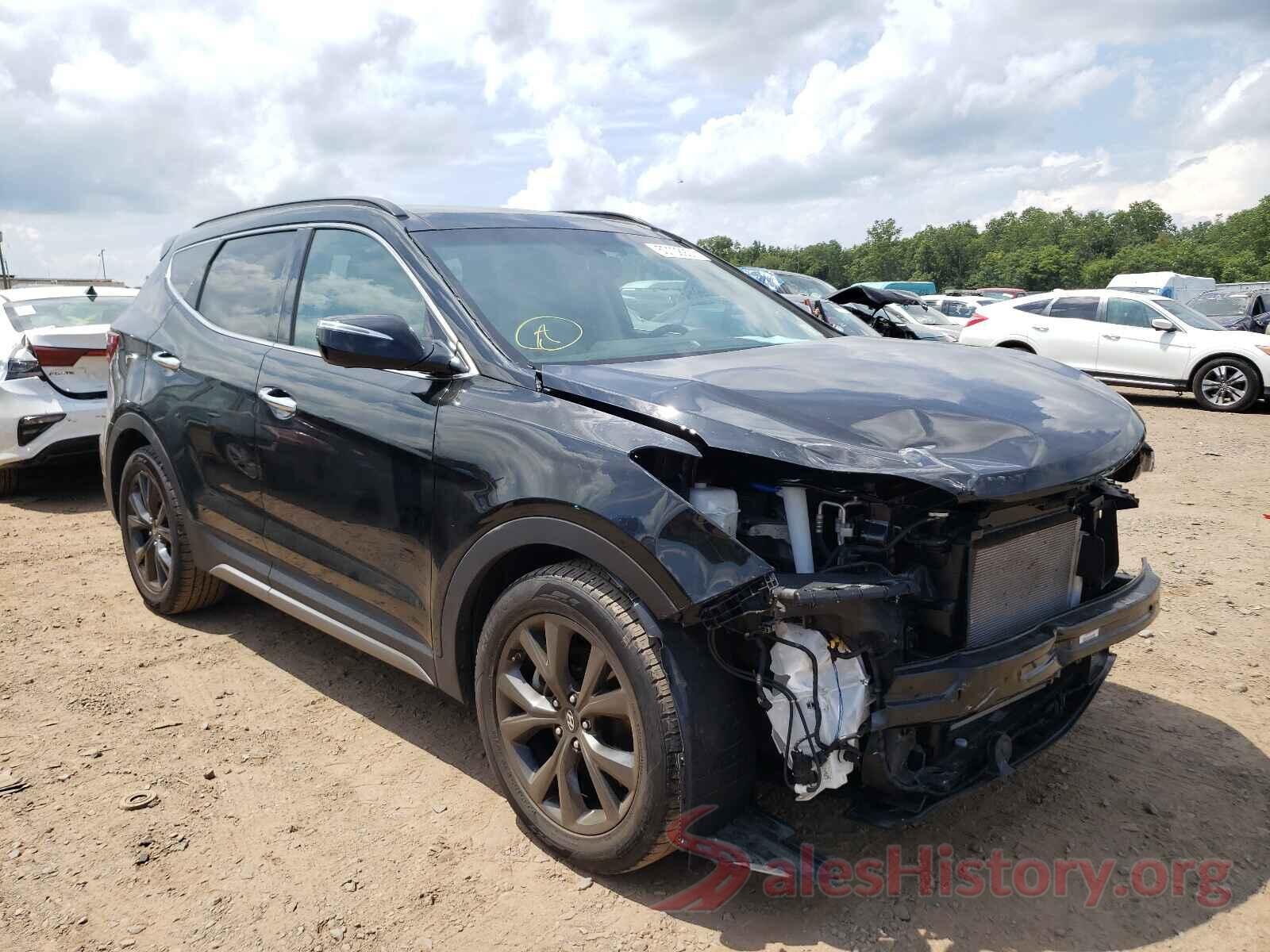 5XYZWDLA5HG384770 2017 HYUNDAI SANTA FE