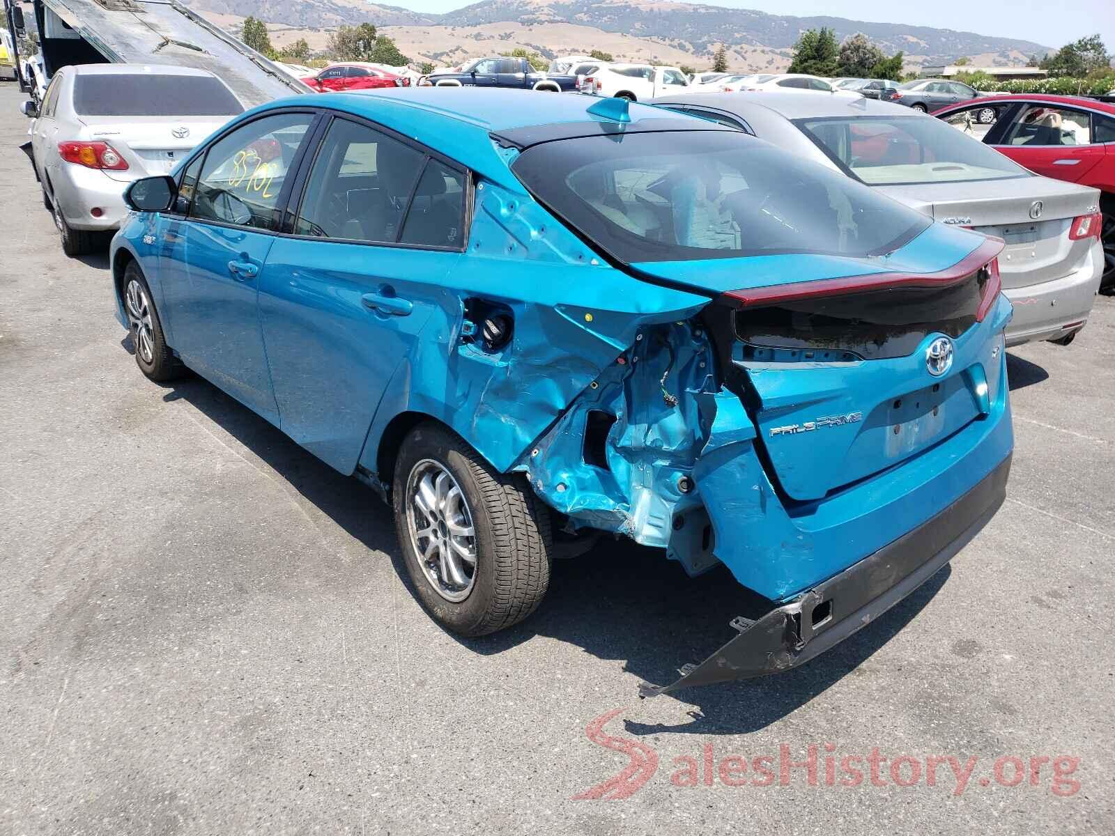 JTDKARFP4L3126119 2020 TOYOTA PRIUS