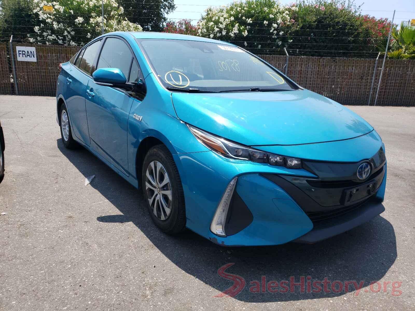 JTDKARFP4L3126119 2020 TOYOTA PRIUS