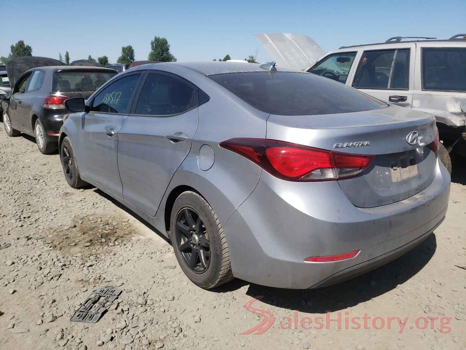 5NPDH4AE1GH730797 2016 HYUNDAI ELANTRA