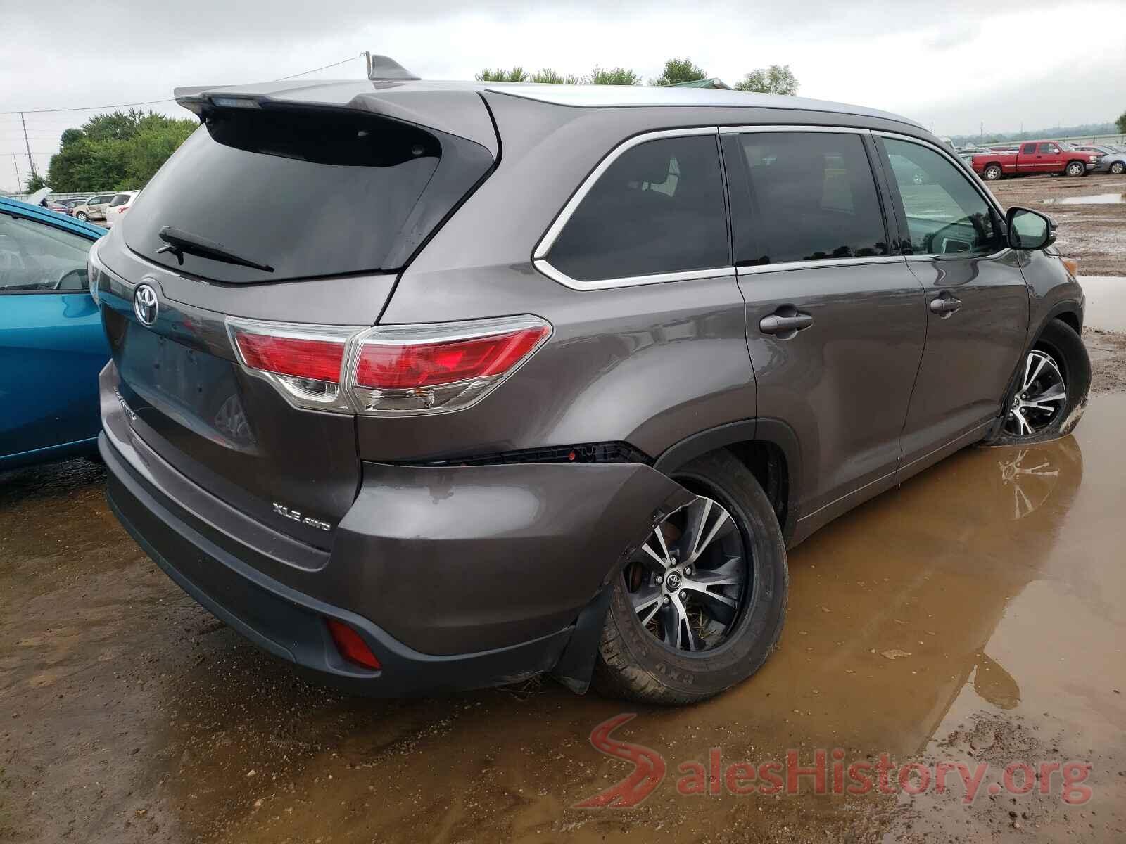 5TDJKRFH8GS283917 2016 TOYOTA HIGHLANDER