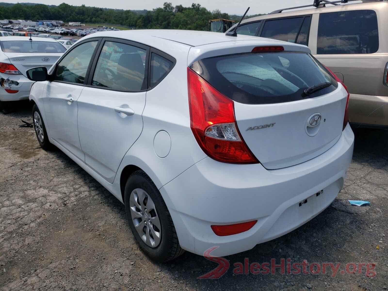 KMHCT5AE5HU342698 2017 HYUNDAI ACCENT