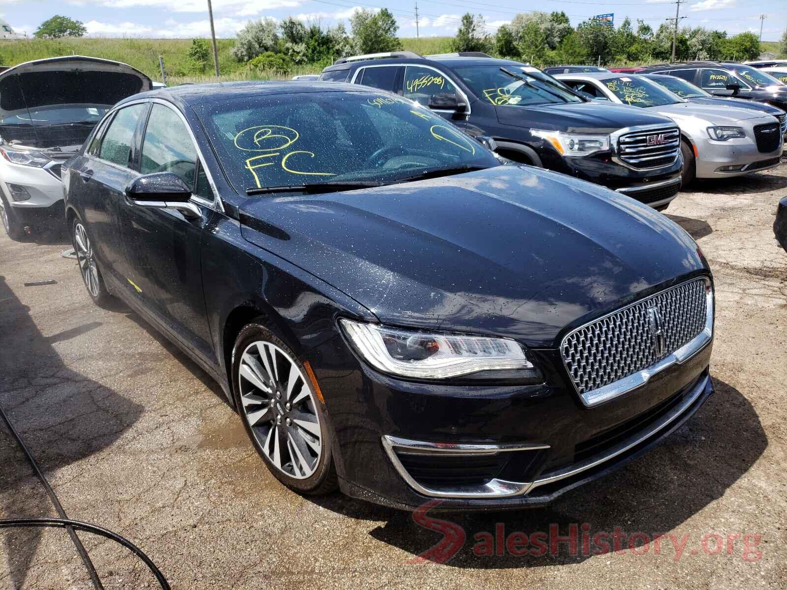 3LN6L5F94KR602192 2019 LINCOLN MKZ