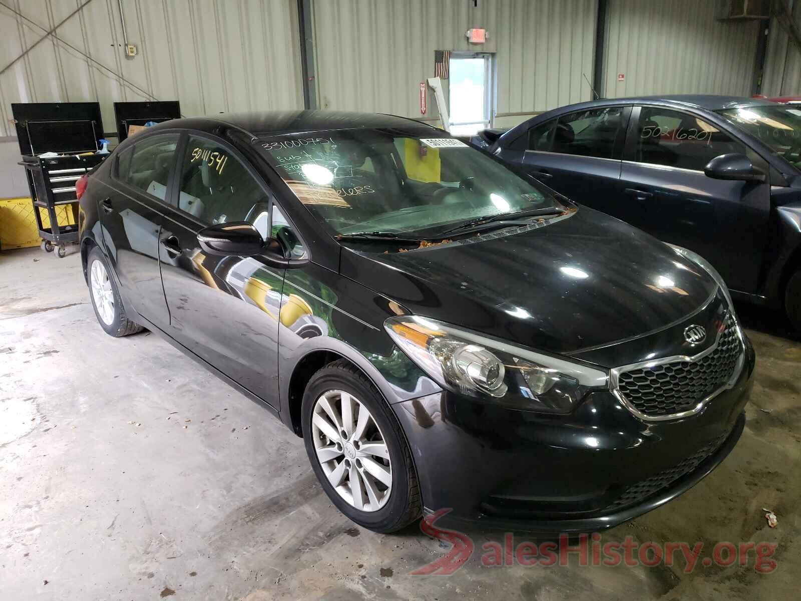 KNAFX4A68G5569012 2016 KIA FORTE