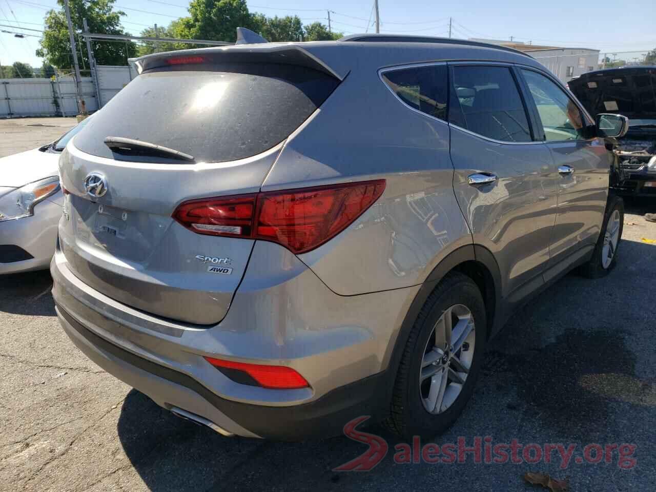 5XYZUDLB0JG570270 2018 HYUNDAI SANTA FE