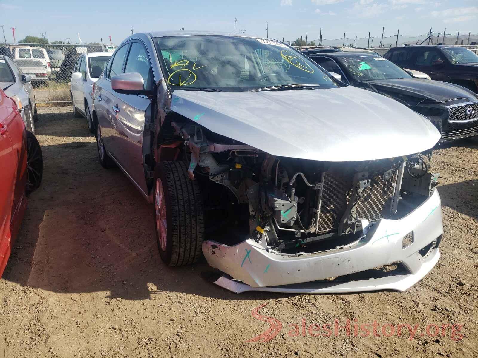 3N1AB7AP1KY246148 2019 NISSAN SENTRA