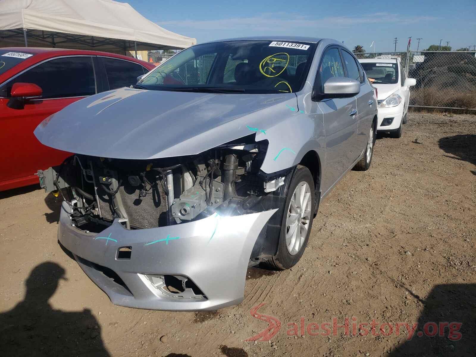 3N1AB7AP1KY246148 2019 NISSAN SENTRA