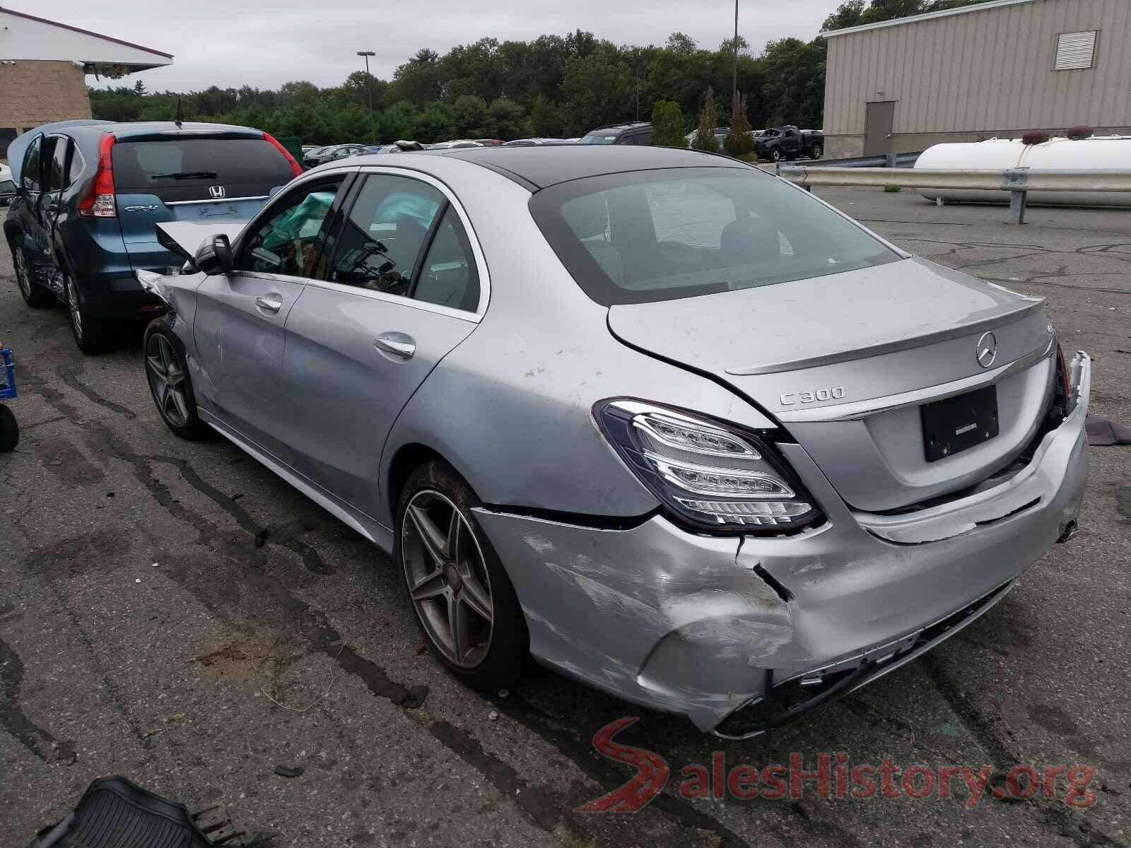 55SWF4KB1GU113870 2016 MERCEDES-BENZ C-CLASS