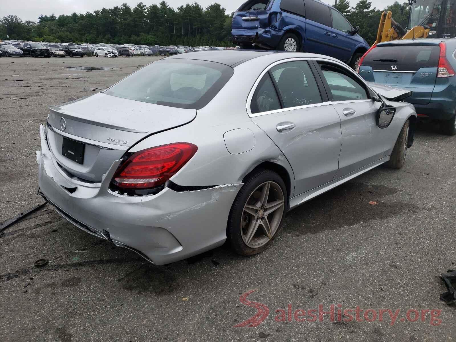 55SWF4KB1GU113870 2016 MERCEDES-BENZ C-CLASS