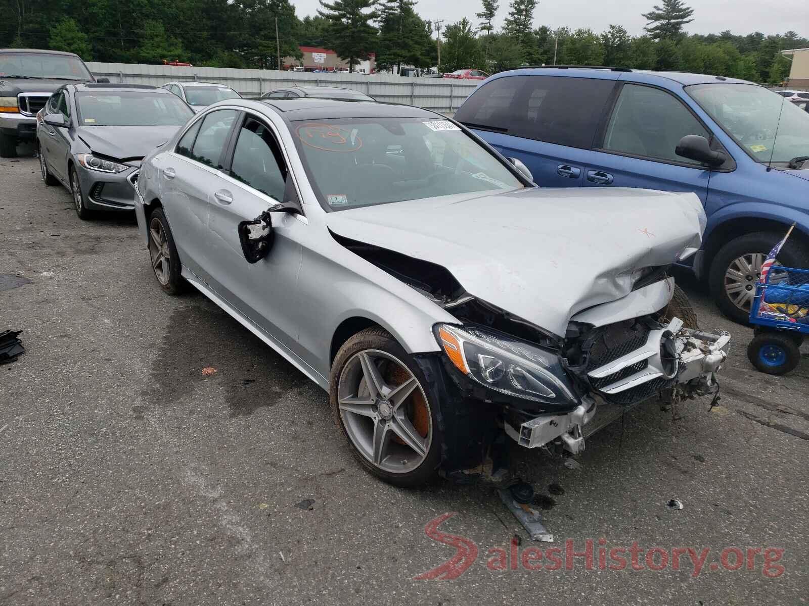 55SWF4KB1GU113870 2016 MERCEDES-BENZ C-CLASS