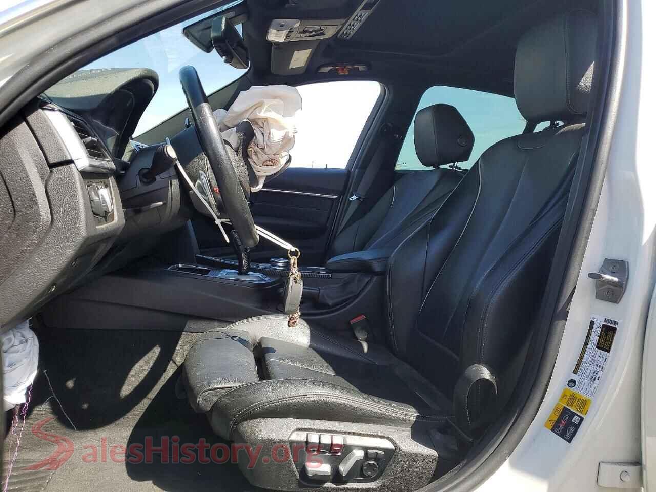 2018 BMW 3 SERIES VIN WBA8E1C5XJA756607, engine bay