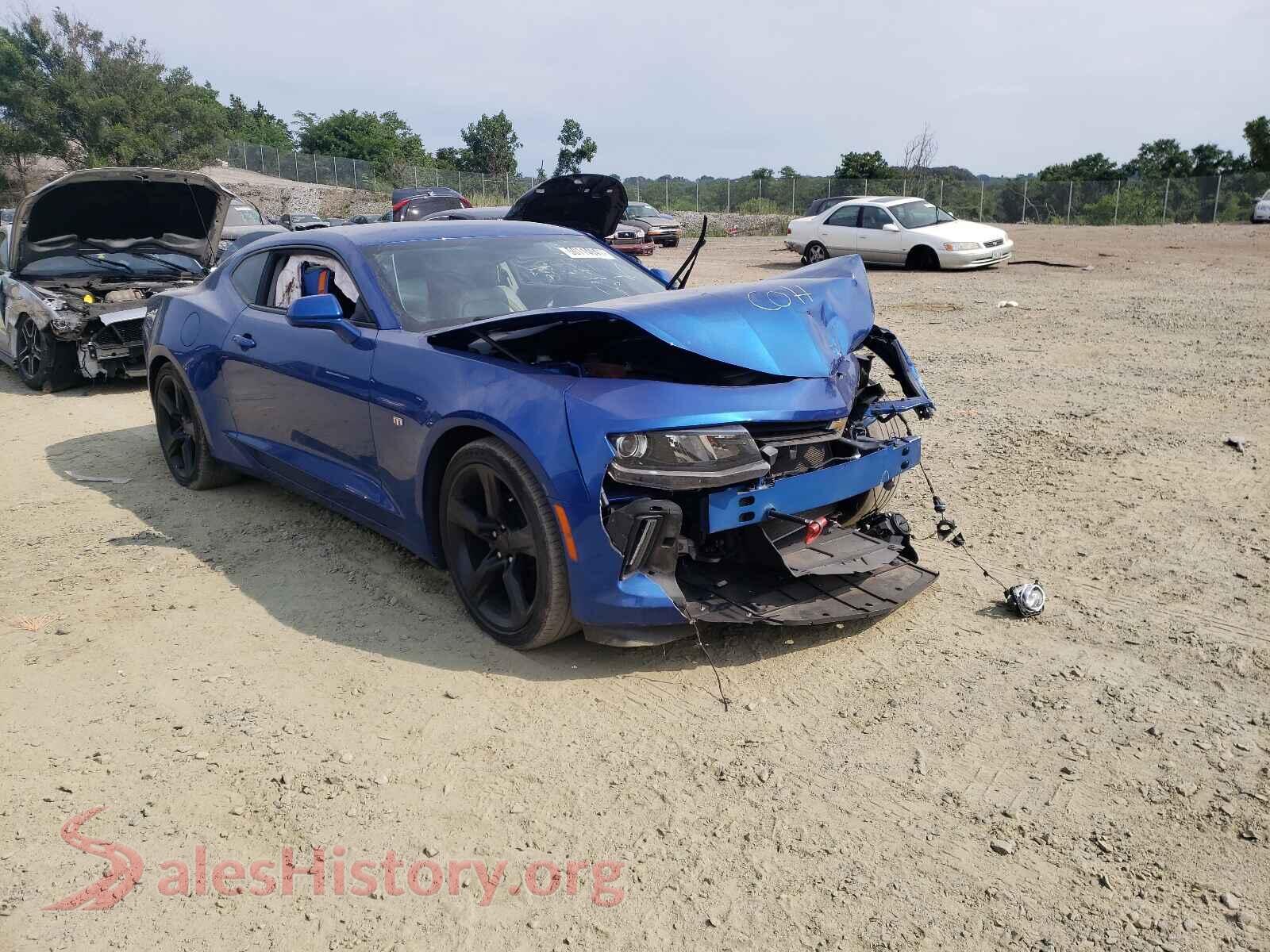 2018 CHEVROLET CAMARO VIN 1G1FD1RX0J0102753, auction photo