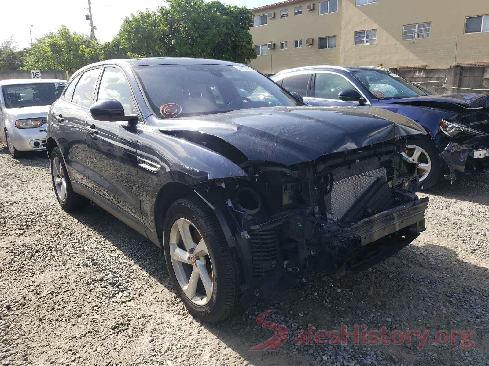 SADCJ2EV5JA263823 2018 JAGUAR F-PACE