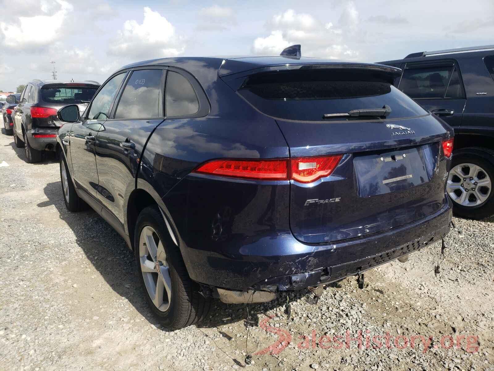 SADCJ2EV5JA263823 2018 JAGUAR F-PACE