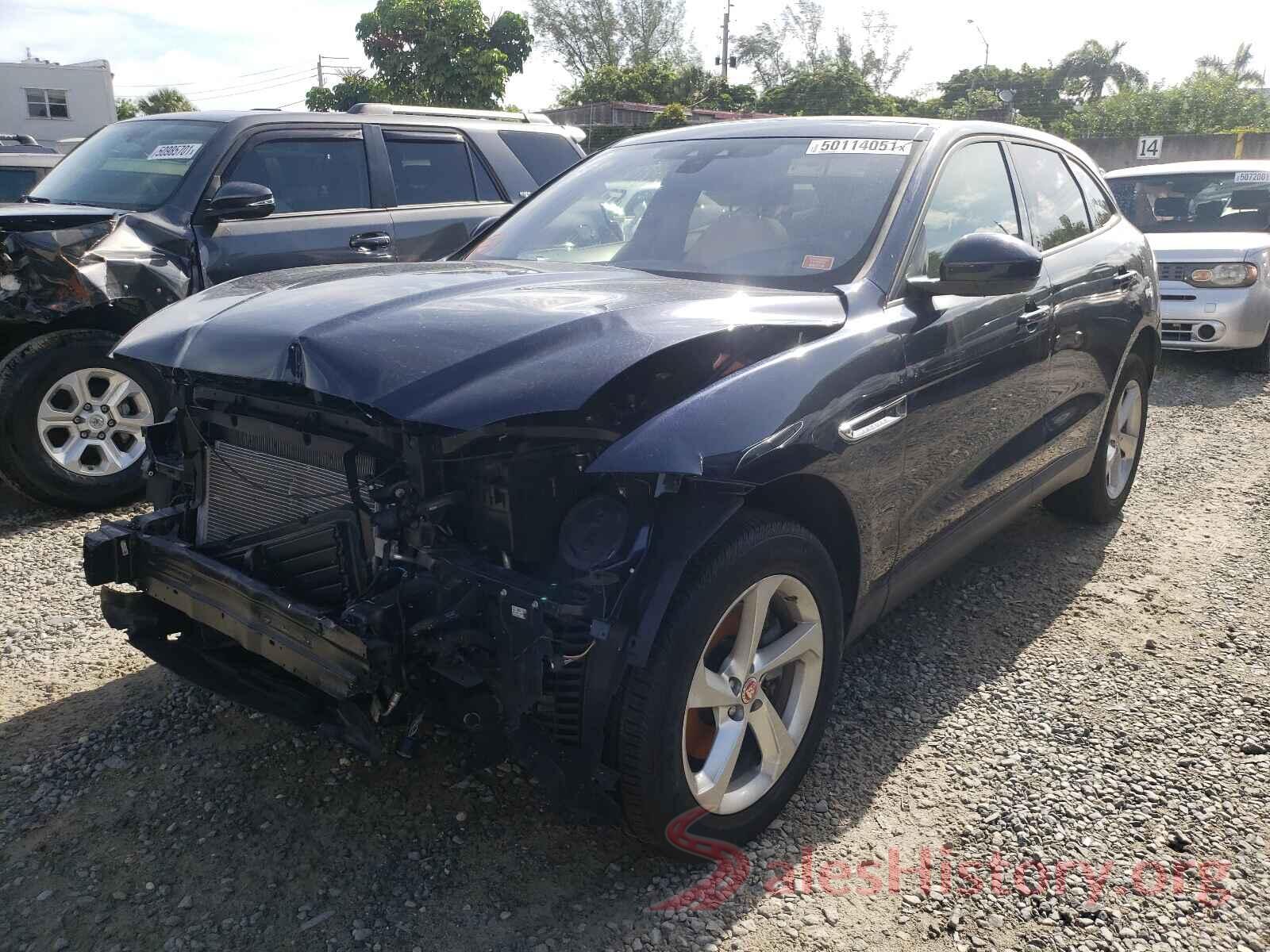 SADCJ2EV5JA263823 2018 JAGUAR F-PACE