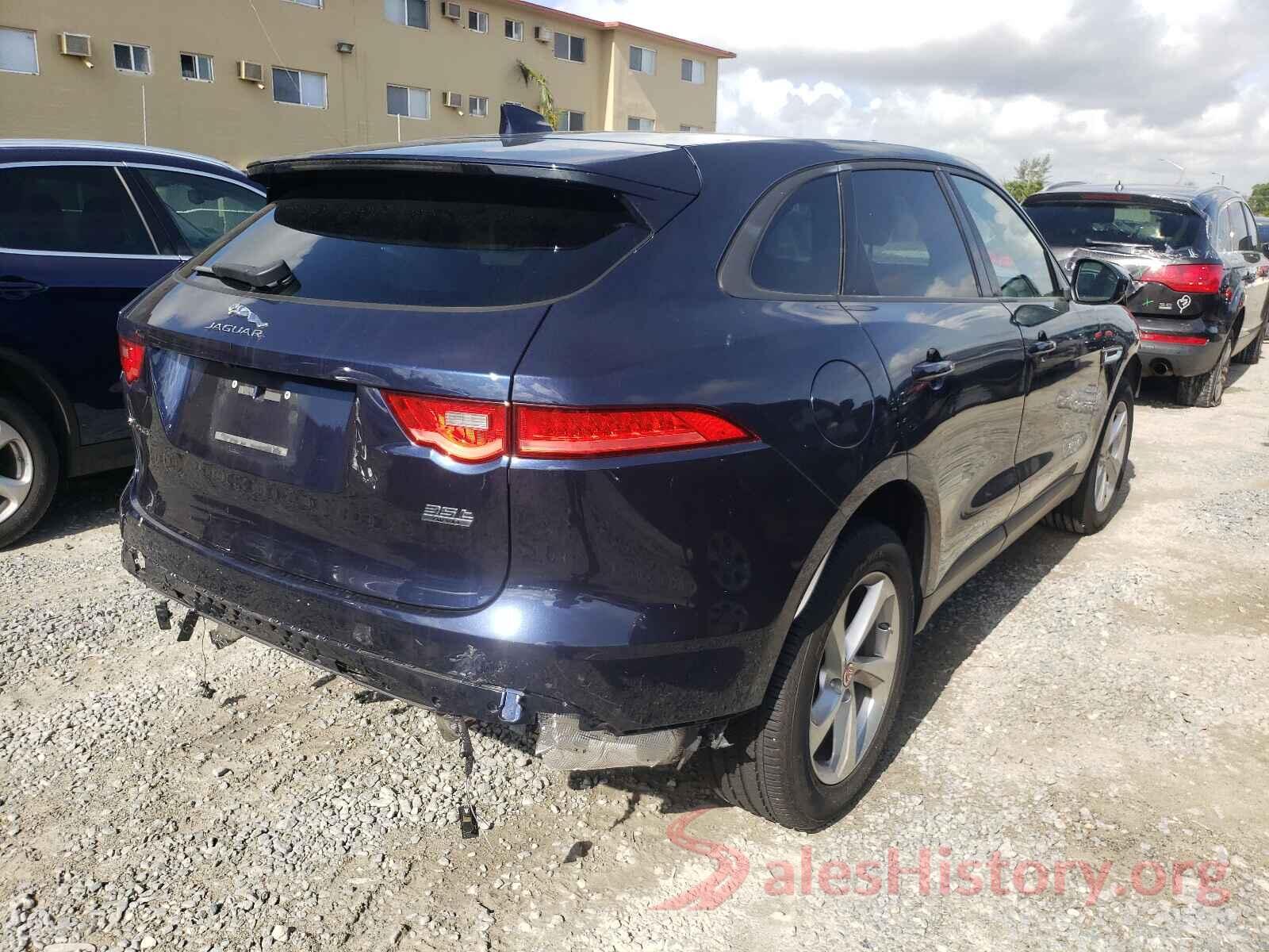 SADCJ2EV5JA263823 2018 JAGUAR F-PACE