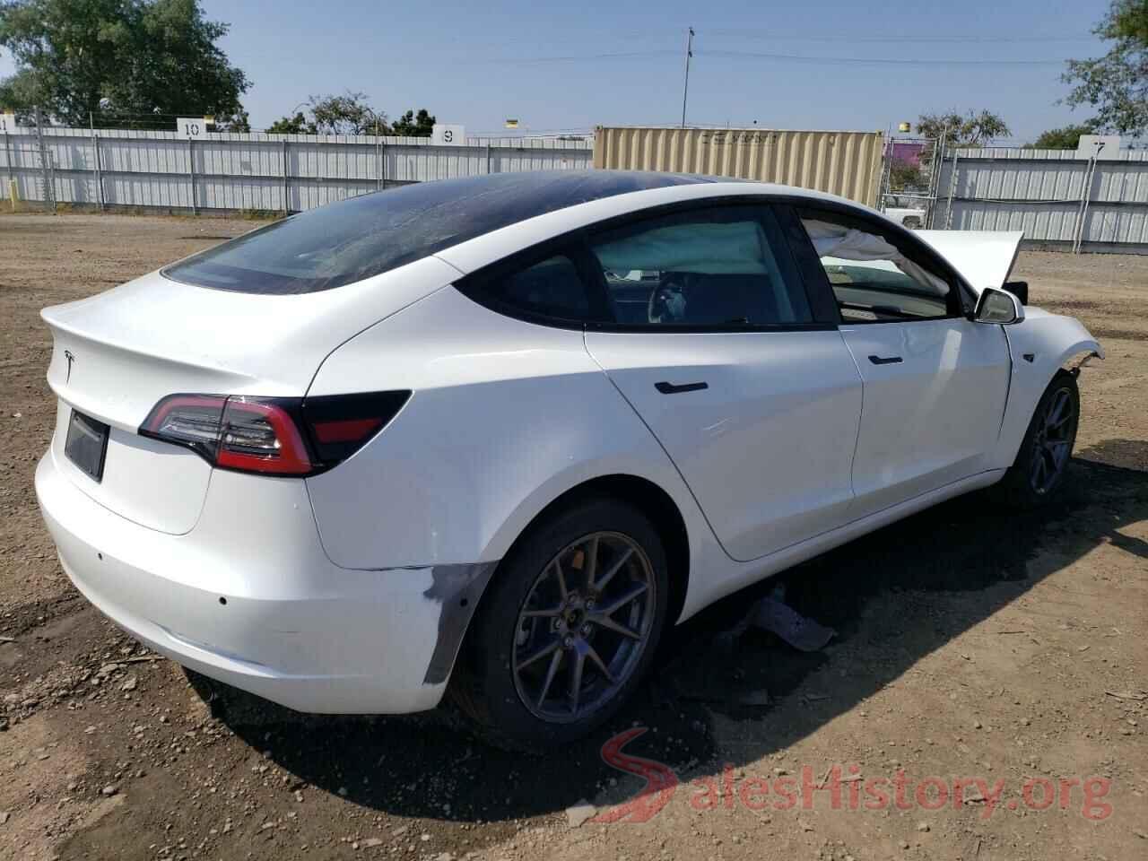 5YJ3E1EA0MF095768 2021 TESLA MODEL 3