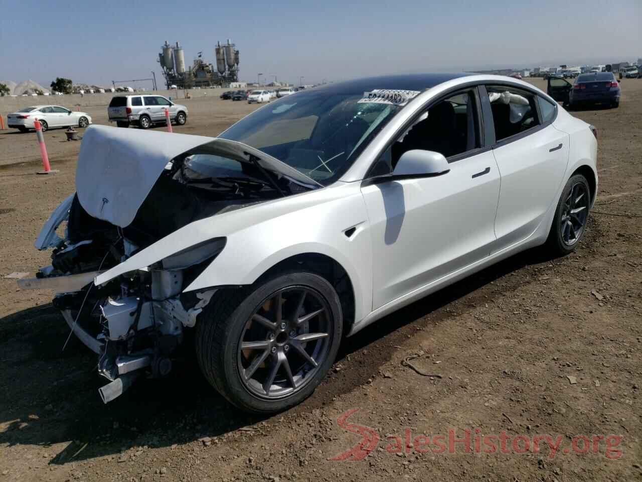 5YJ3E1EA0MF095768 2021 TESLA MODEL 3