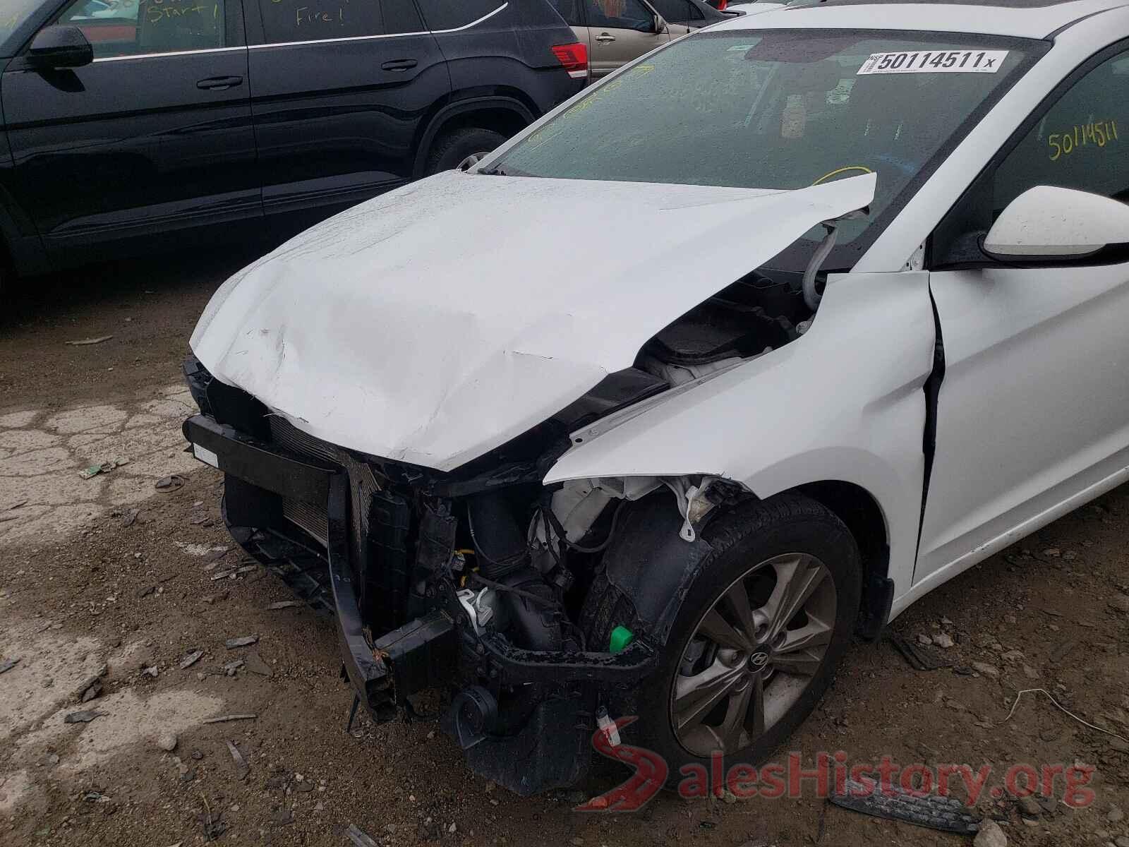 5NPD84LF7JH370805 2018 HYUNDAI ELANTRA