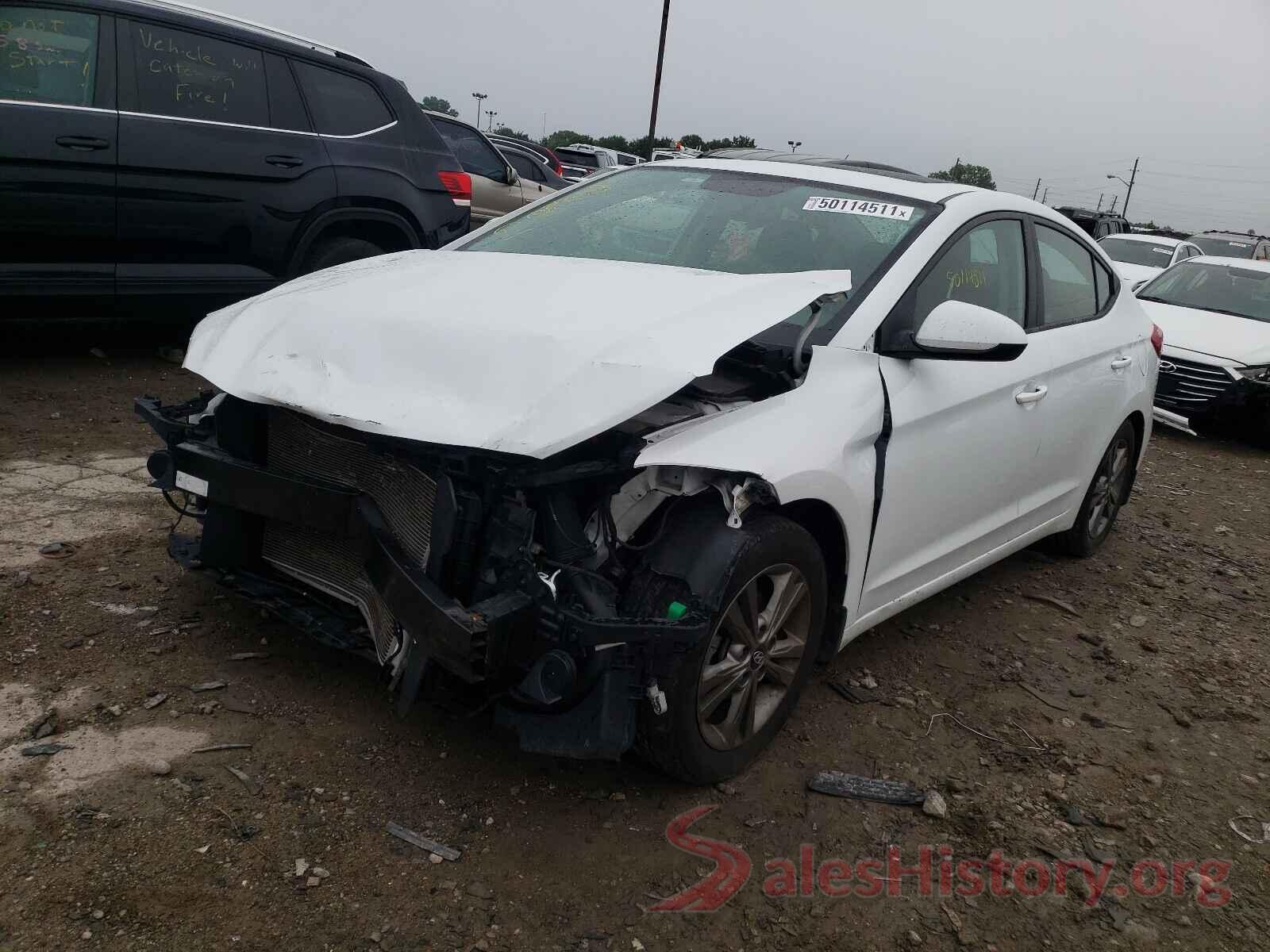 5NPD84LF7JH370805 2018 HYUNDAI ELANTRA