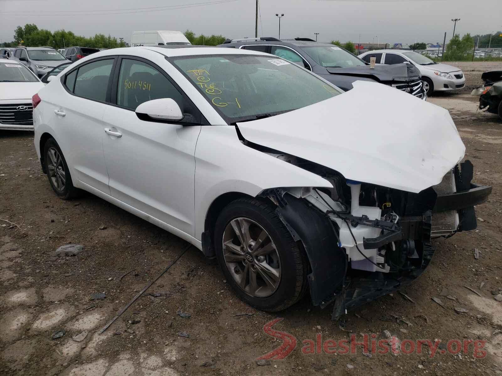 5NPD84LF7JH370805 2018 HYUNDAI ELANTRA