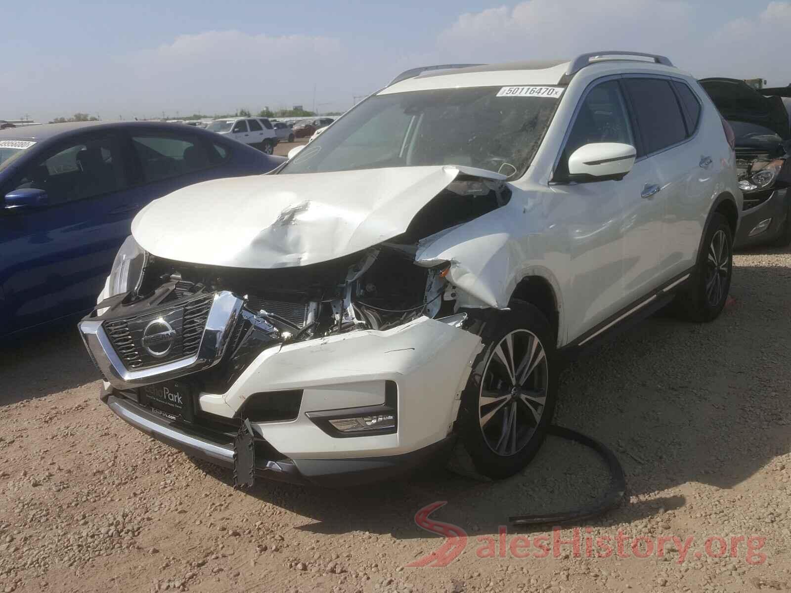 5N1AT2MV8HC747123 2017 NISSAN ROGUE