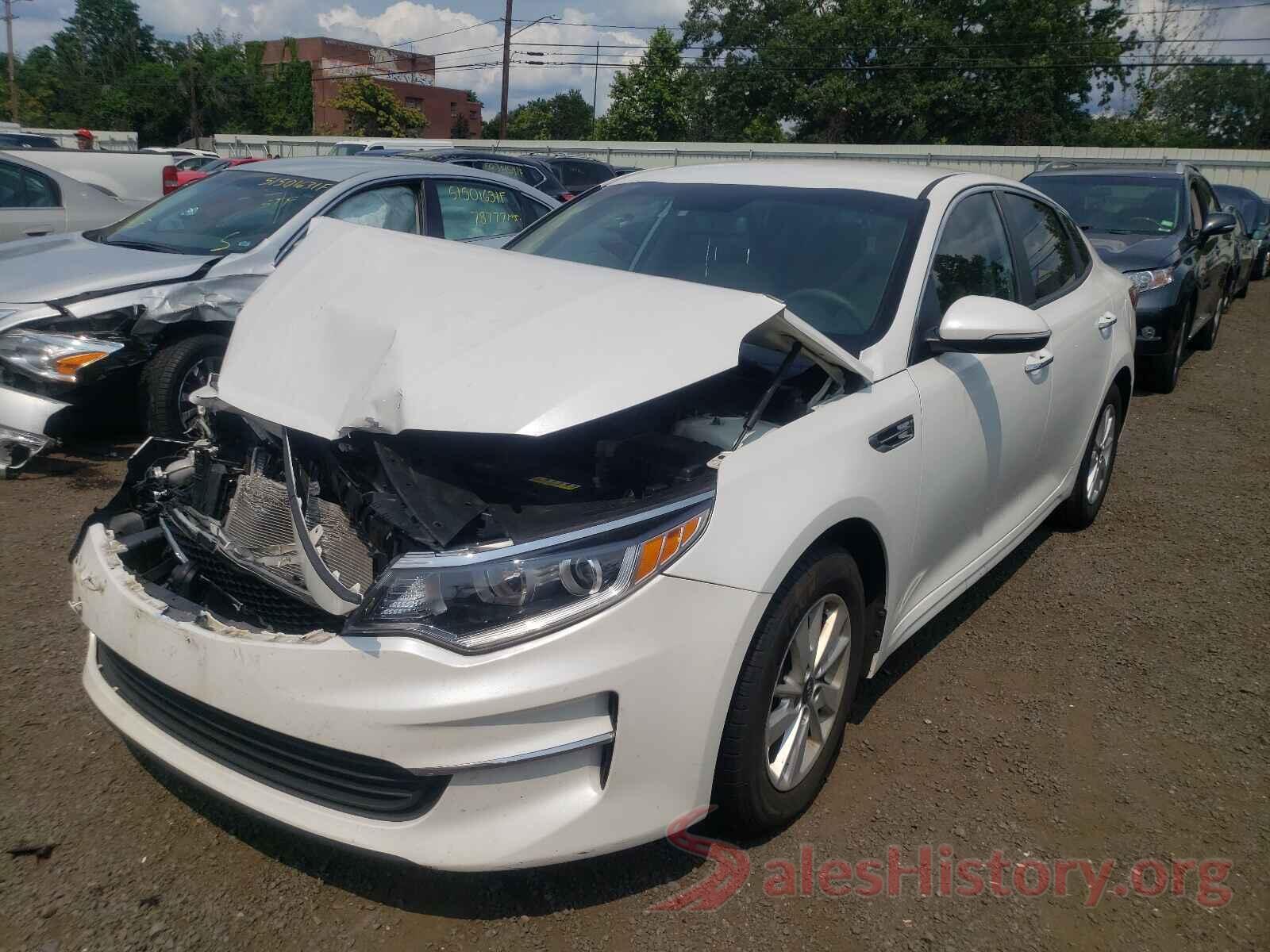 KNAGT4L38G5094383 2016 KIA OPTIMA