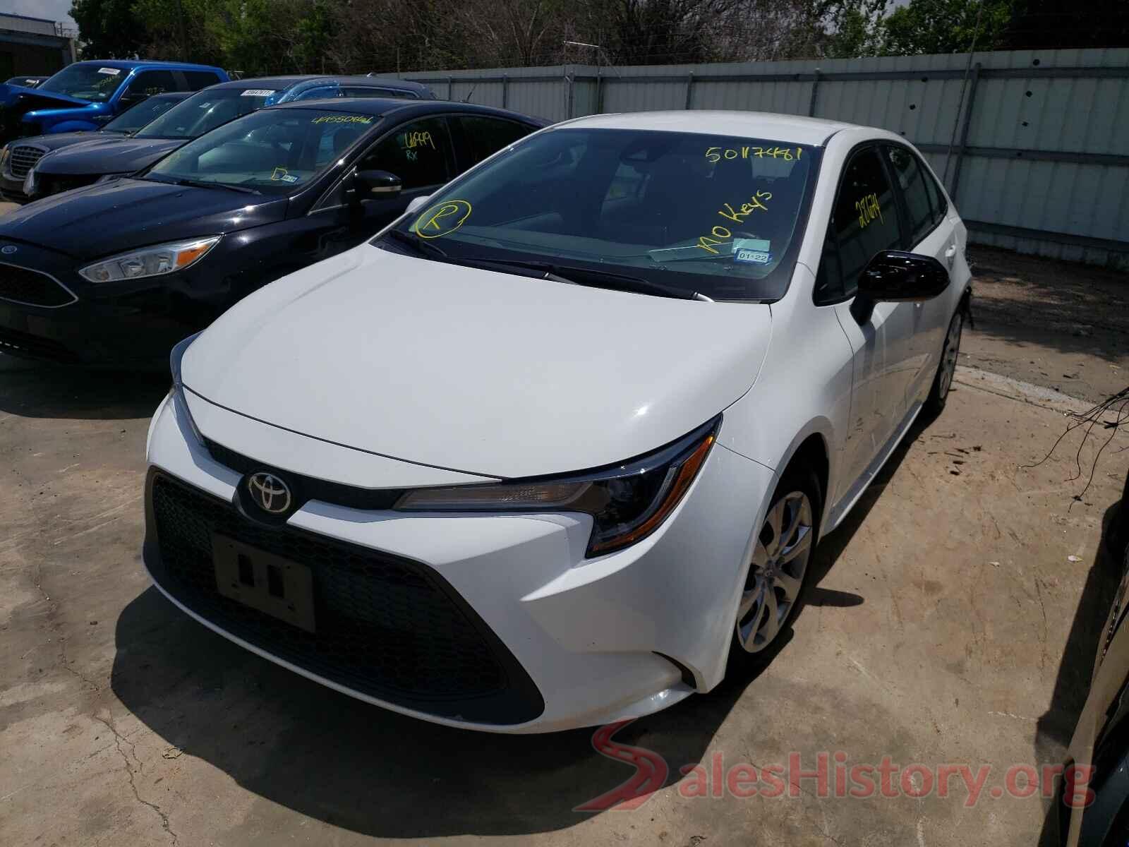 5YFEPRAE4LP117607 2020 TOYOTA COROLLA