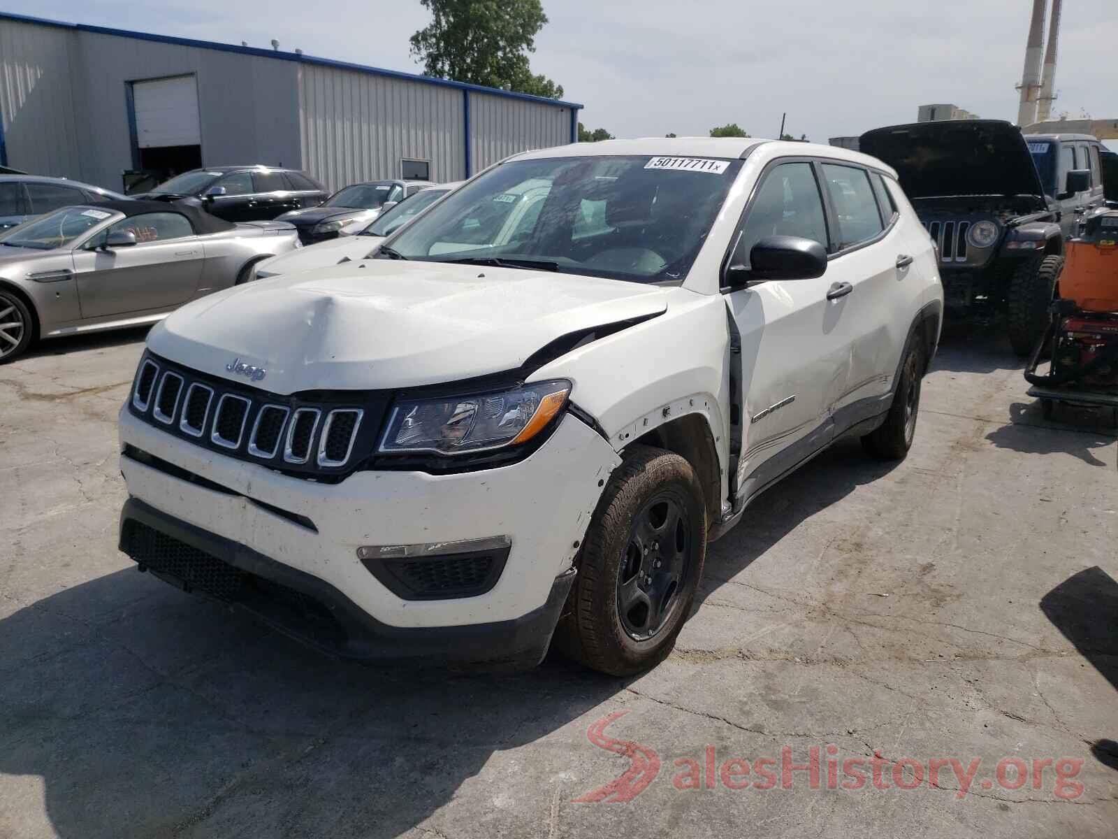 3C4NJCAB2LT257477 2020 JEEP COMPASS