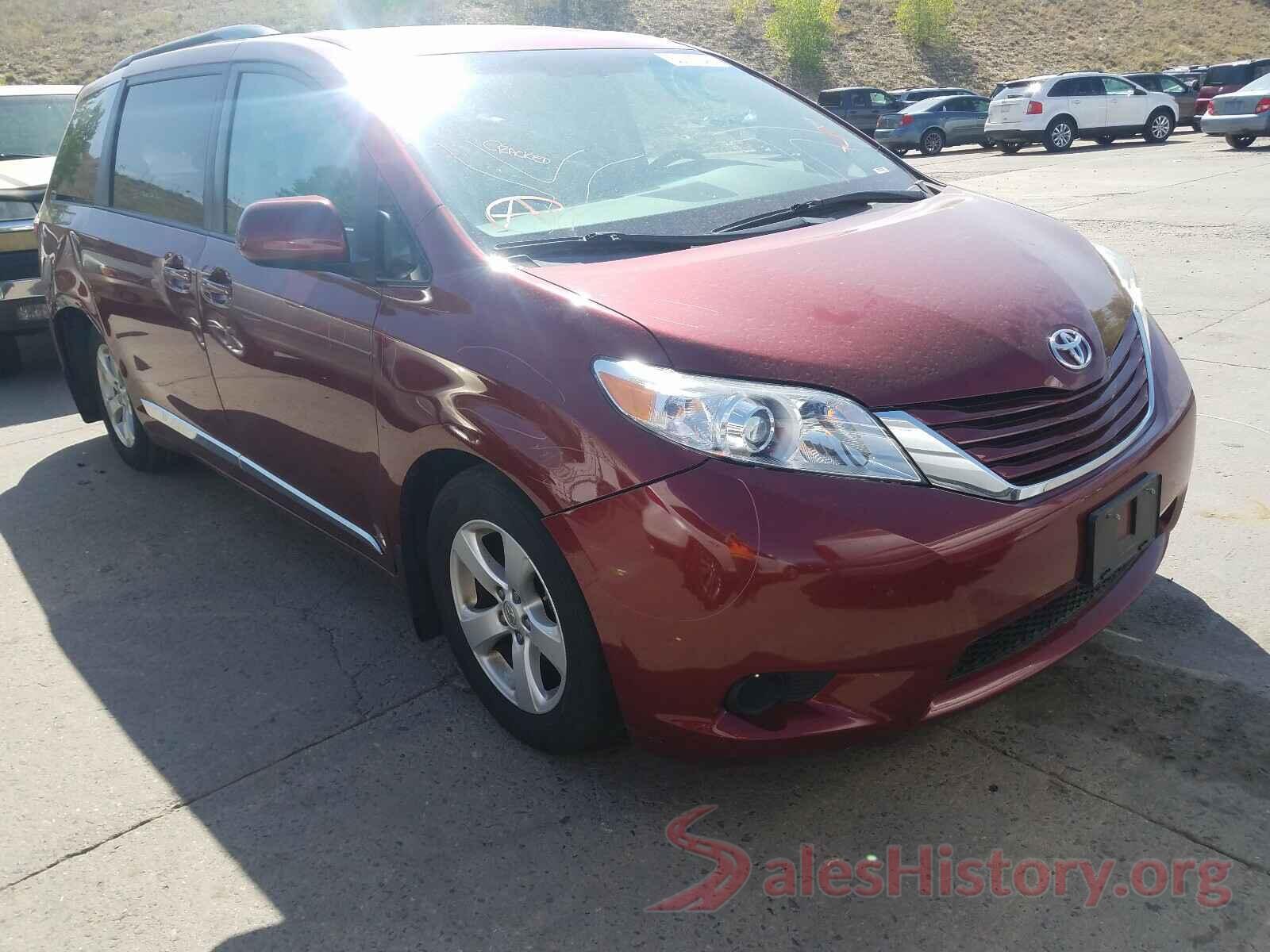 5TDKK3DC6GS739244 2016 TOYOTA SIENNA