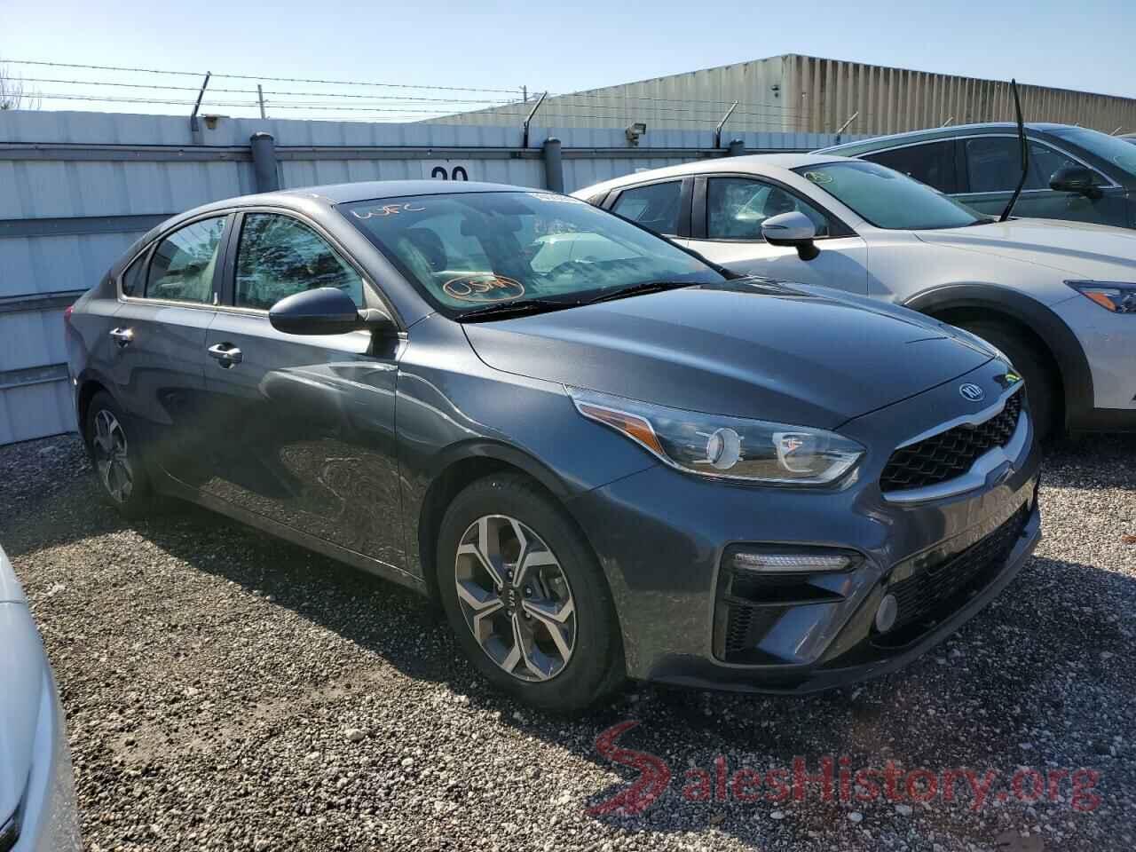 3KPF24AD7LE187309 2020 KIA FORTE