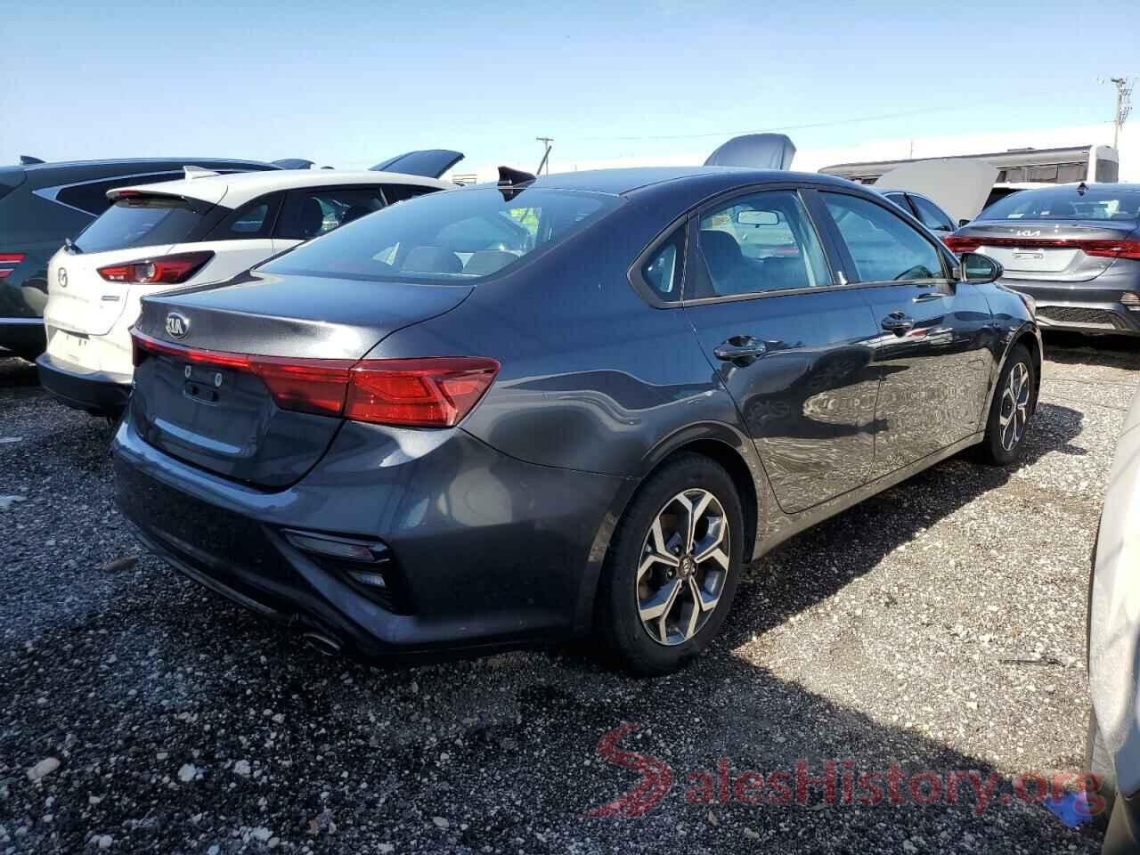 3KPF24AD7LE187309 2020 KIA FORTE