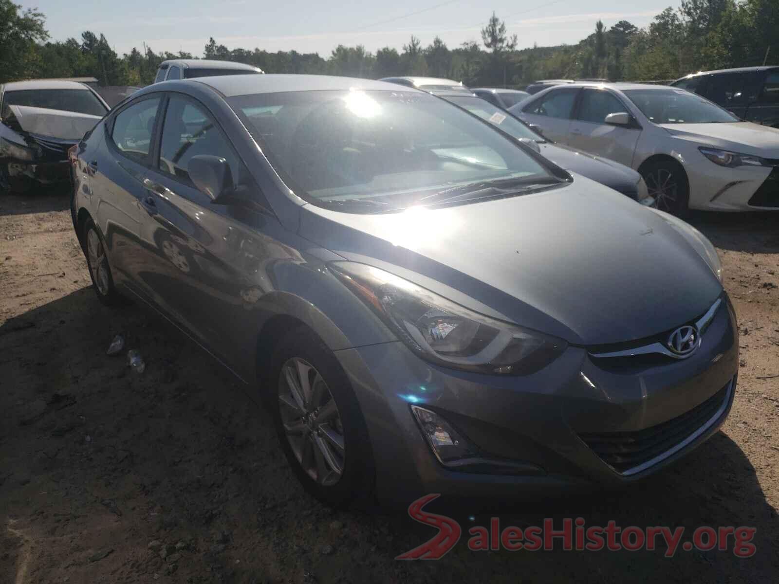 KMHDH4AEXGU585101 2016 HYUNDAI ELANTRA