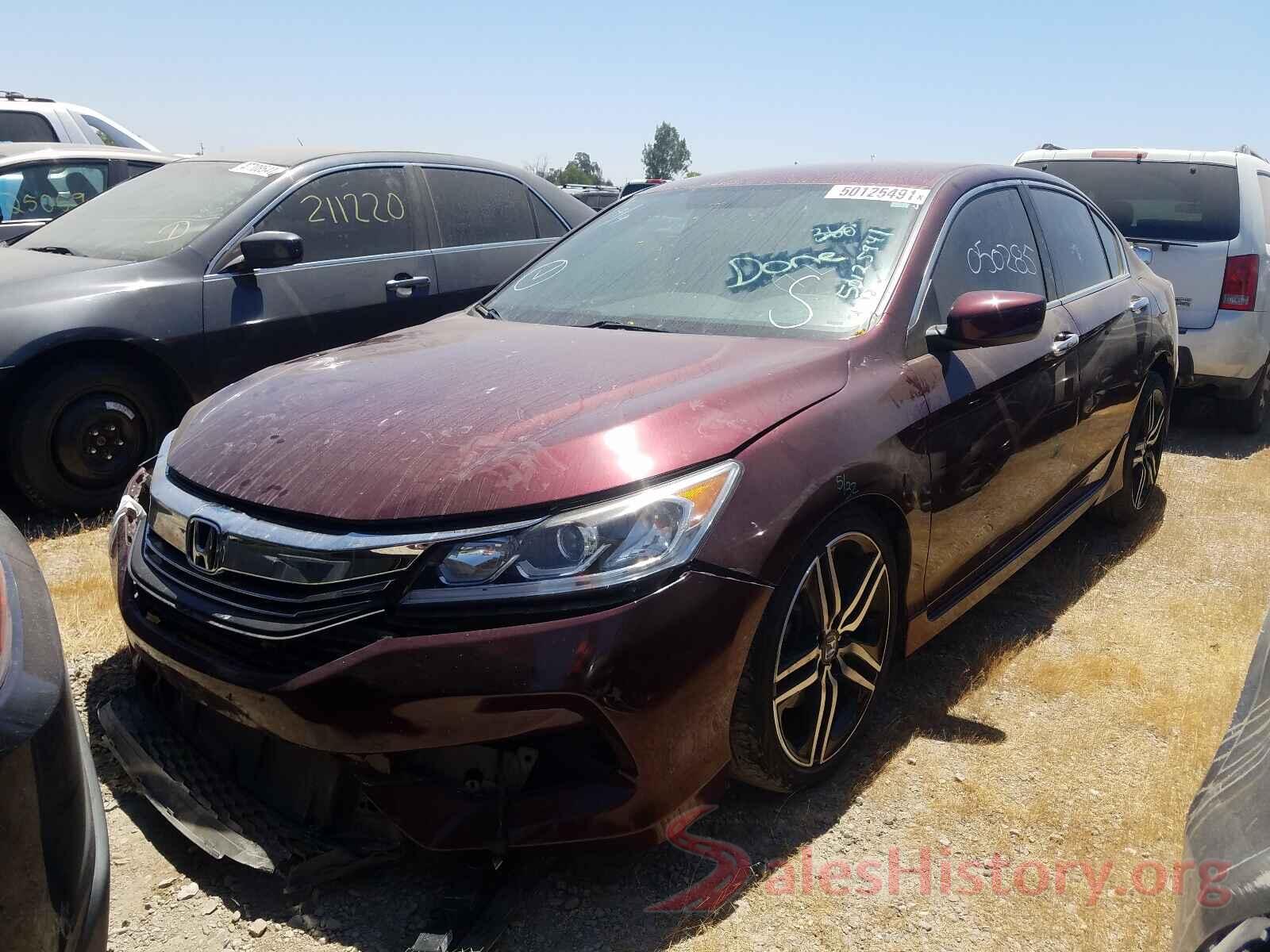 1HGCR2F52GA183683 2016 HONDA ACCORD